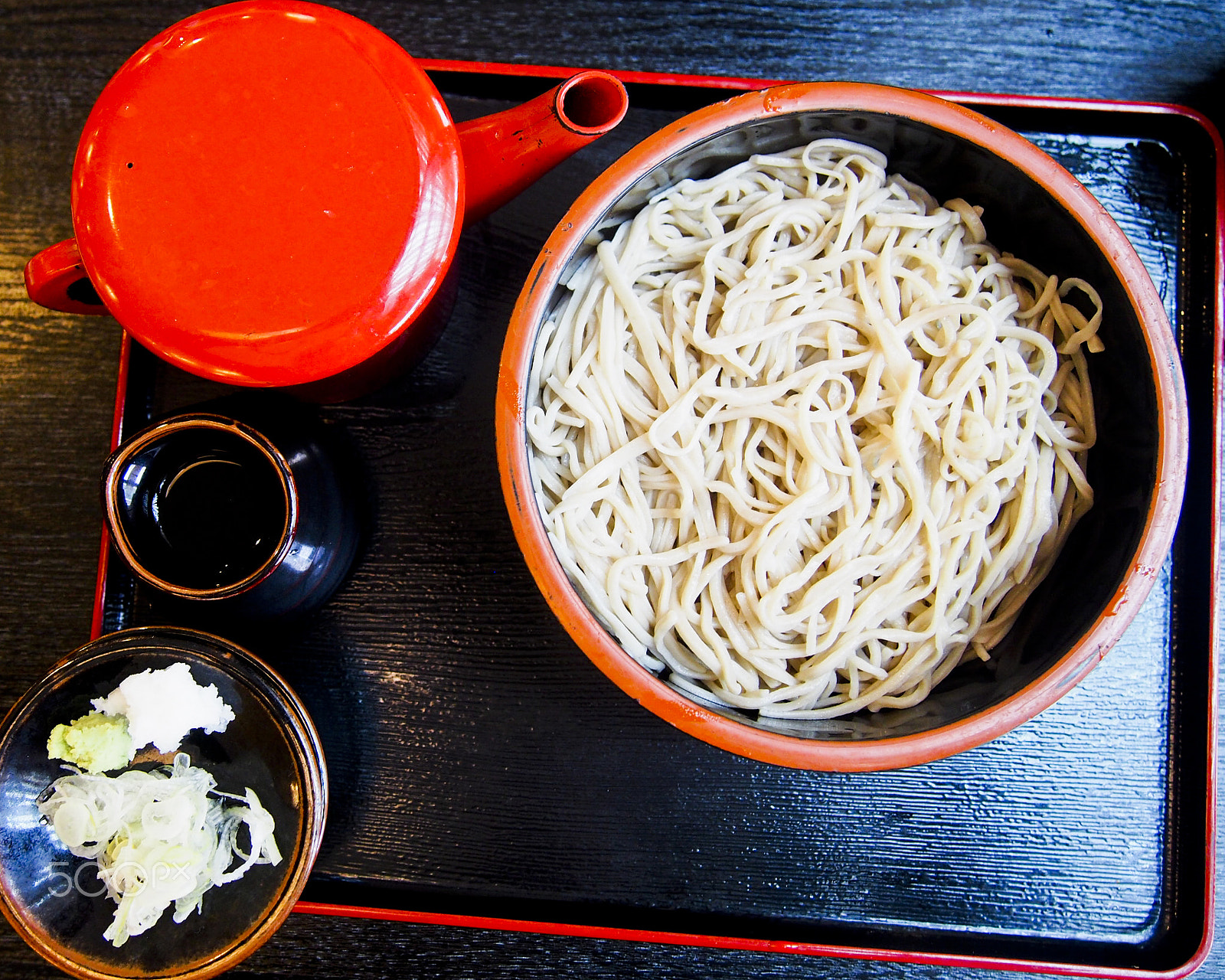 Olympus M.Zuiko Digital 14-42mm F3.5-5.6 II R sample photo. Cold soba noodles photography
