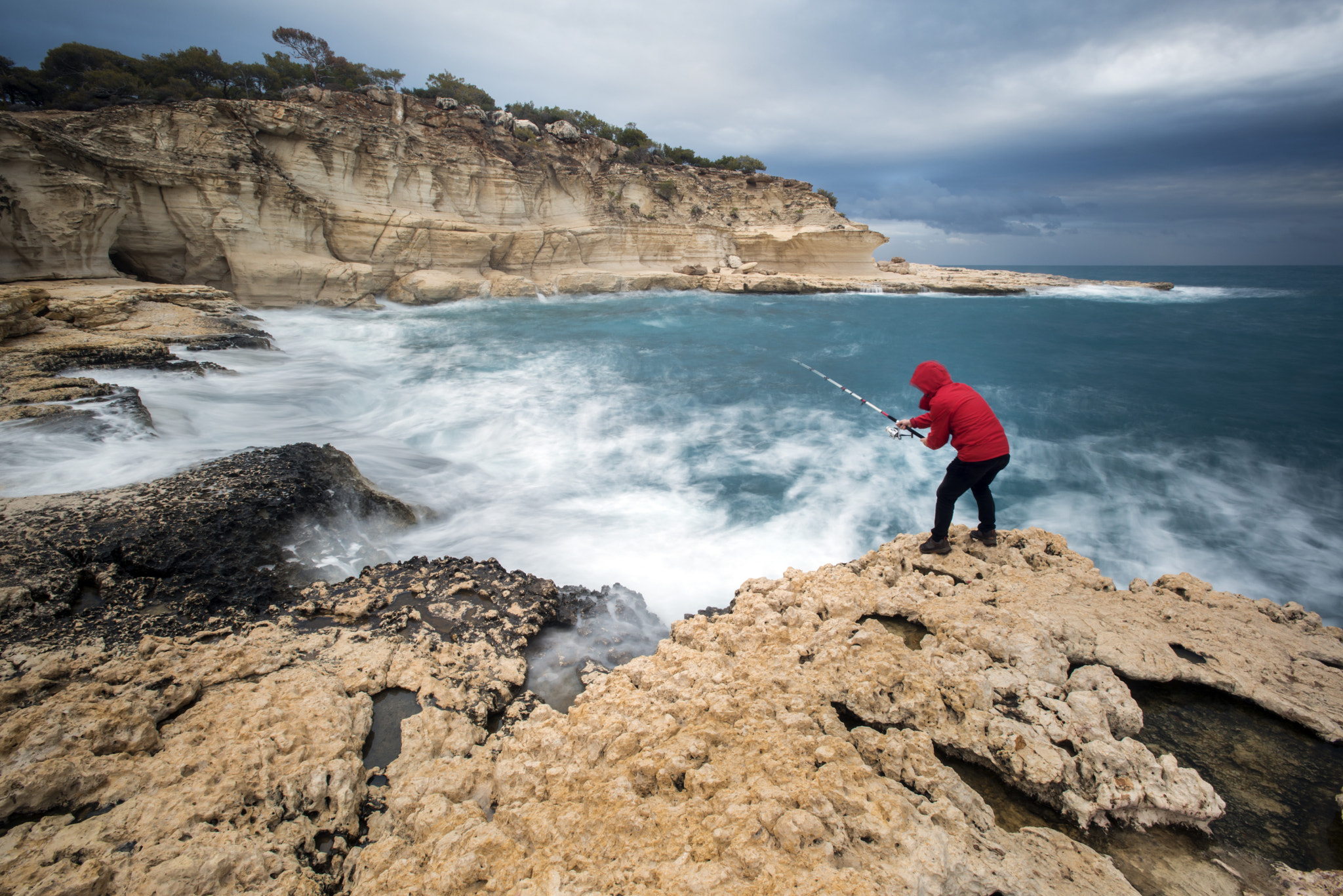 Nikon AF-S Nikkor 17-35mm F2.8D ED-IF sample photo. Fisherman photography