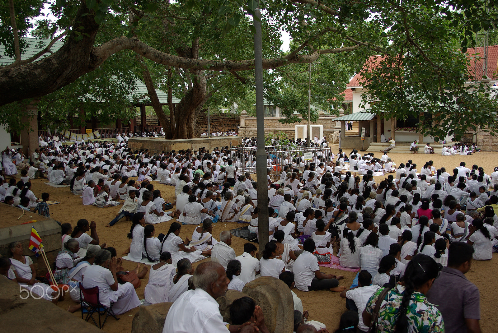 Sigma 18-50mm F3.5-5.6 DC sample photo. Praying people at a temple photography