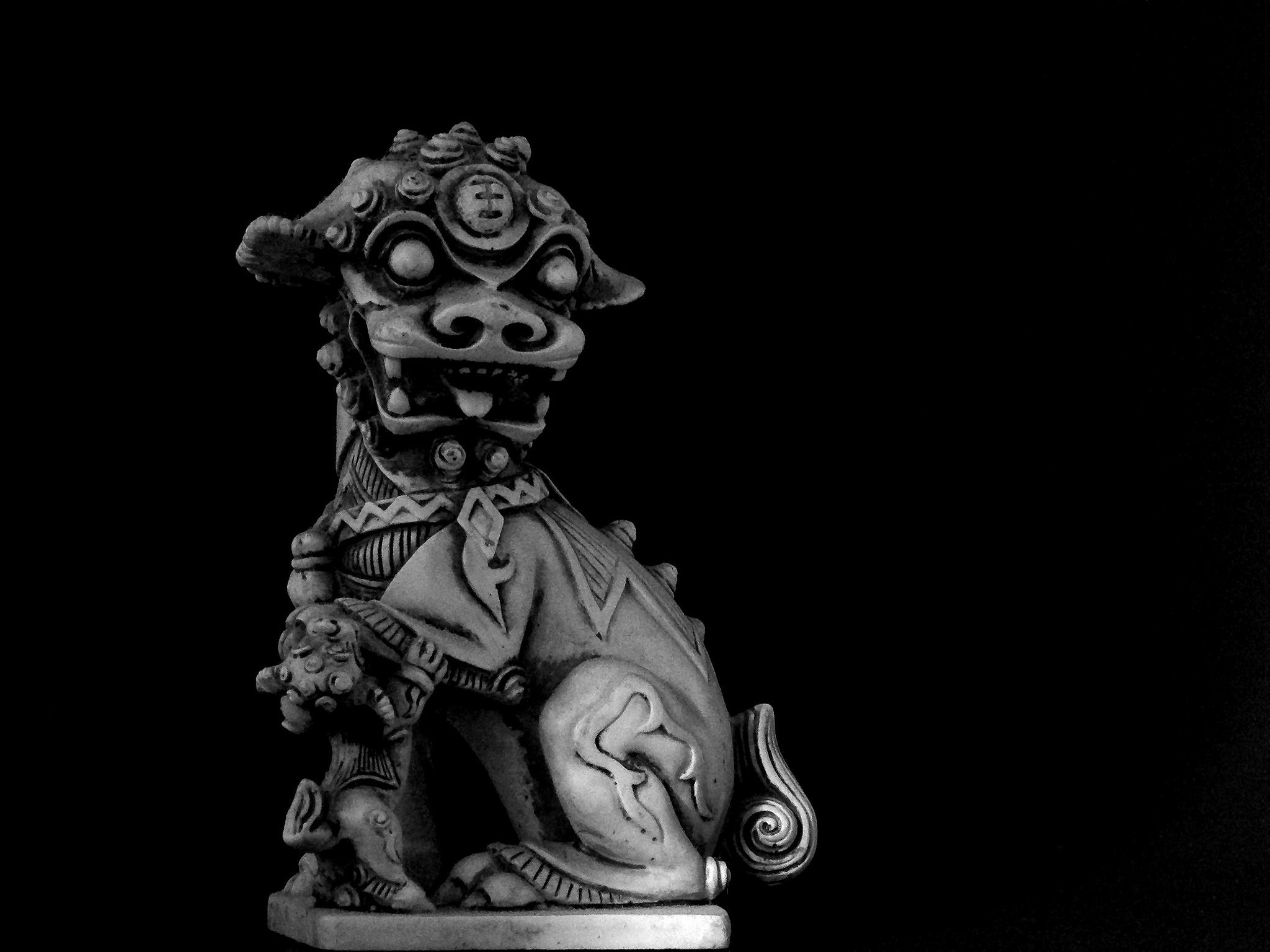 JK KODAK PIXPRO AZ525 sample photo. Chinese guard dog photography