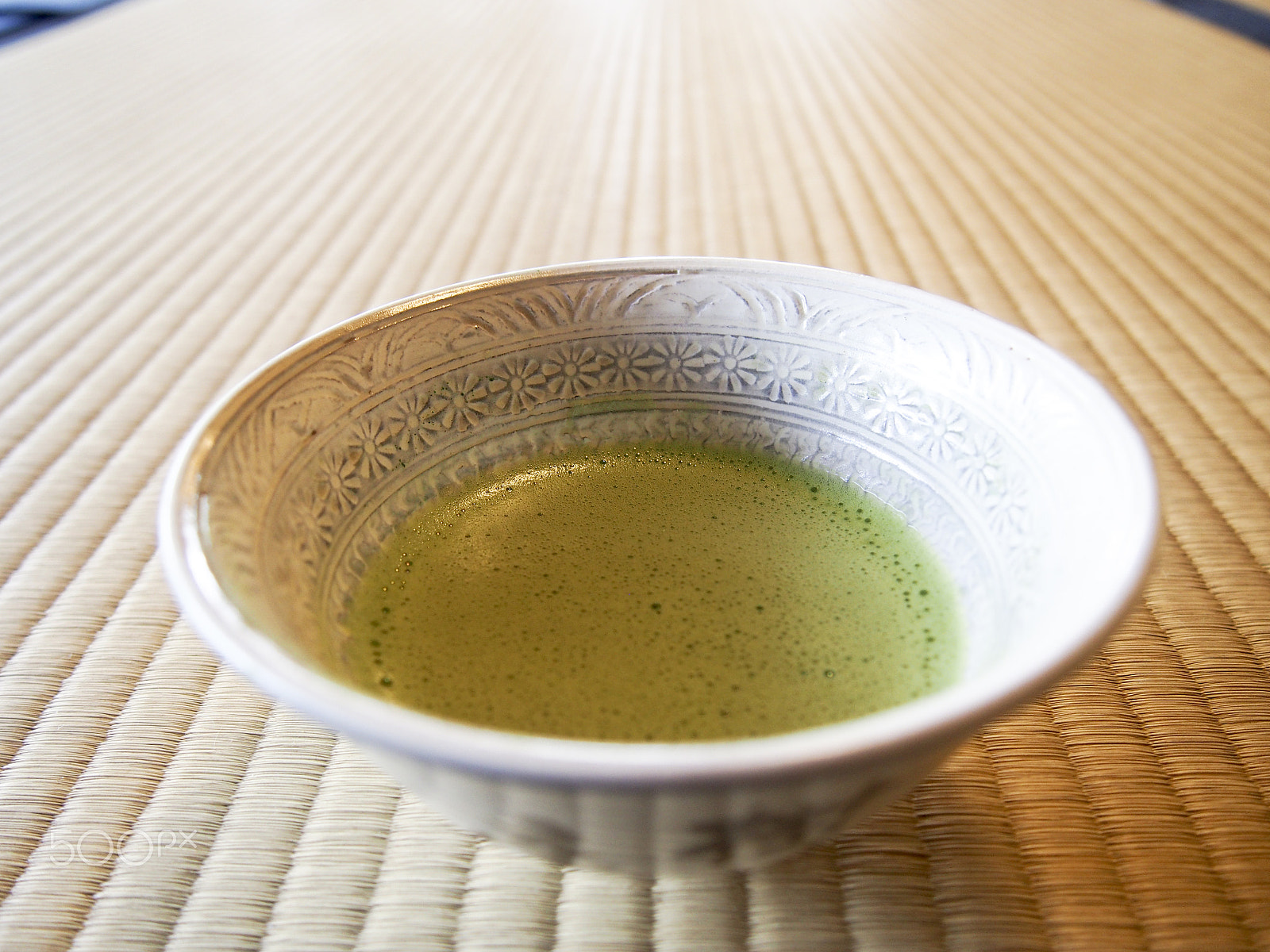 Olympus OM-D E-M5 sample photo. Matcha green tea photography