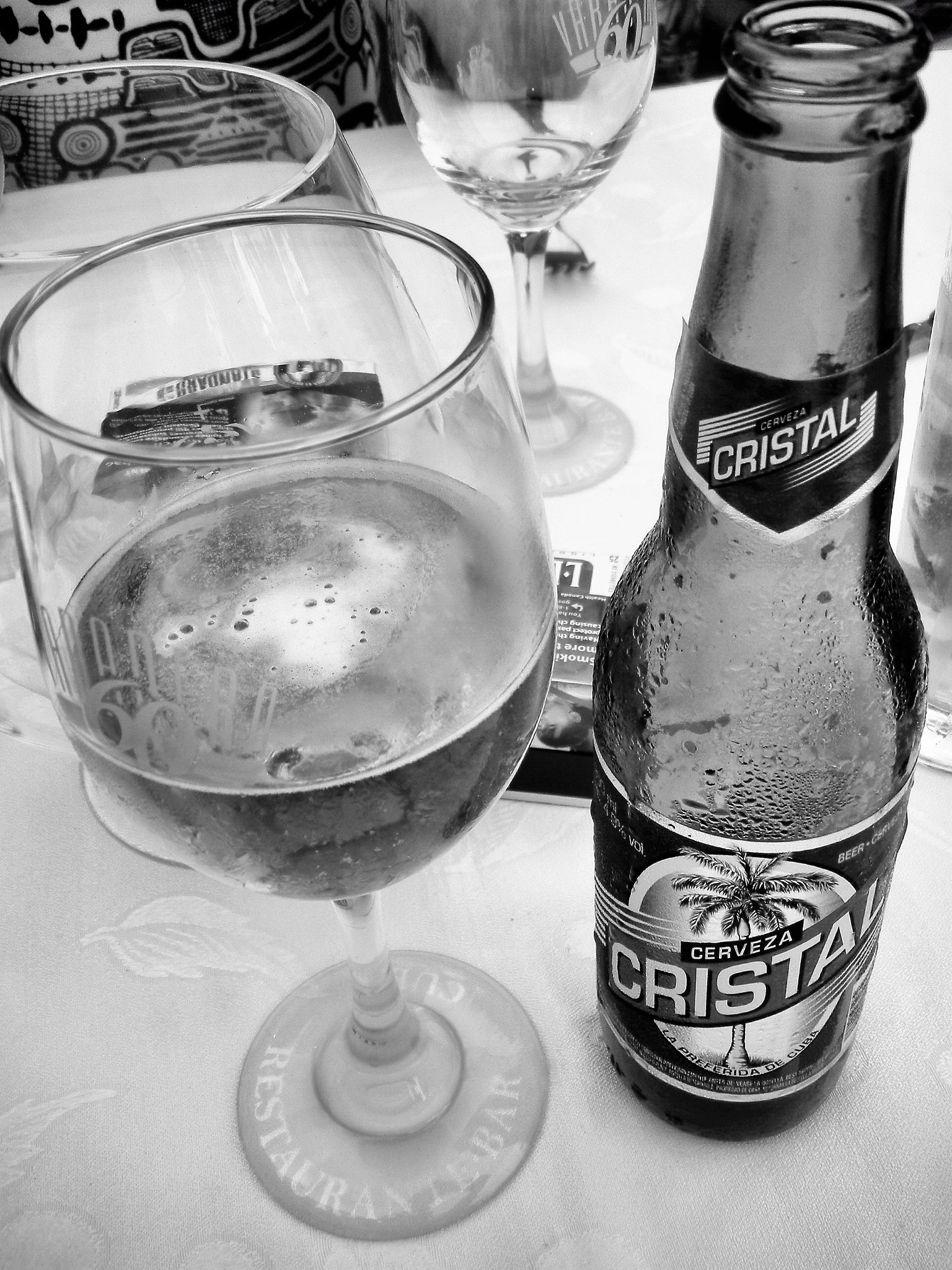 Nikon Coolpix S560 sample photo. Cristal beer photography