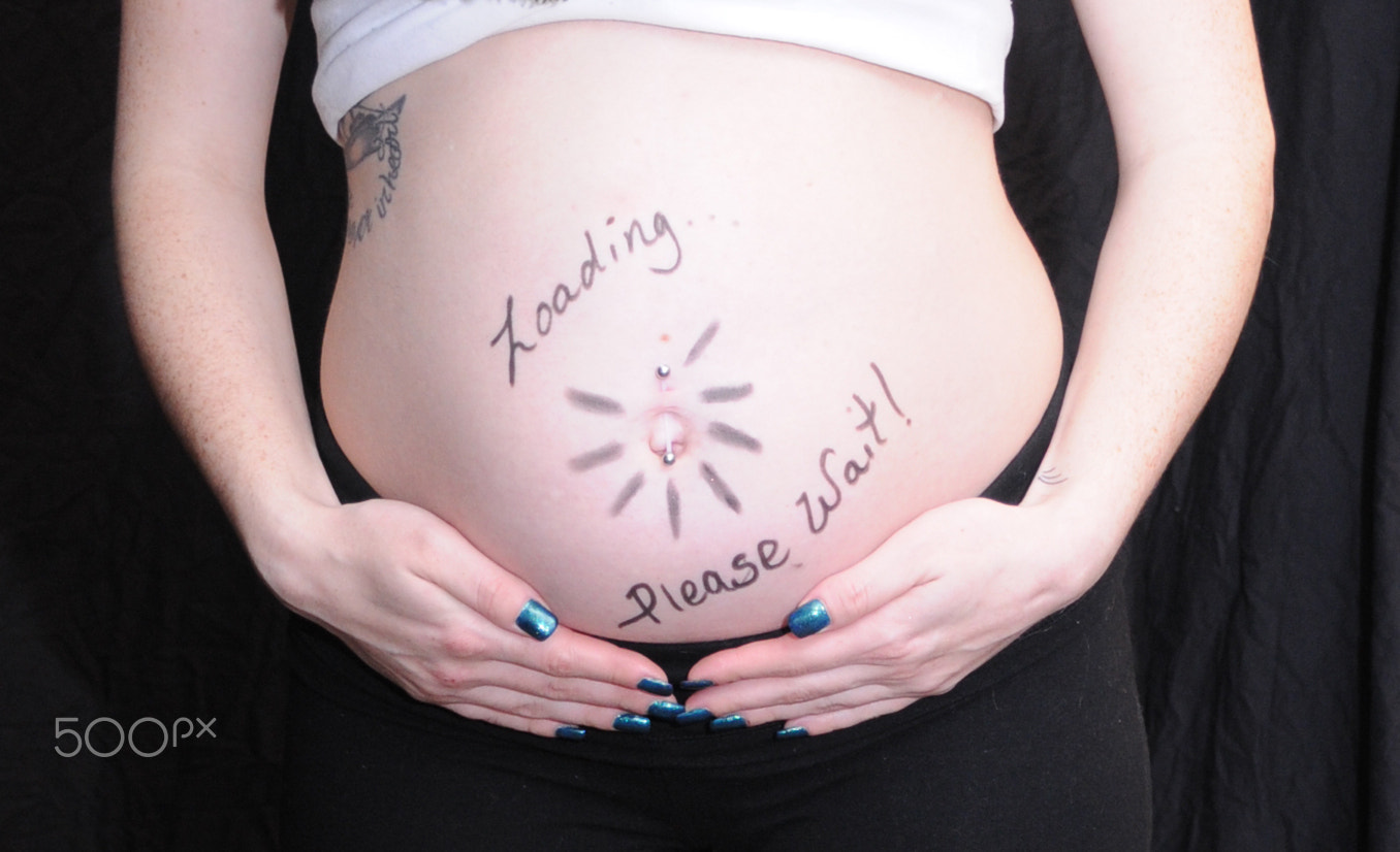 Nikon D300 sample photo. Maternity fun photography