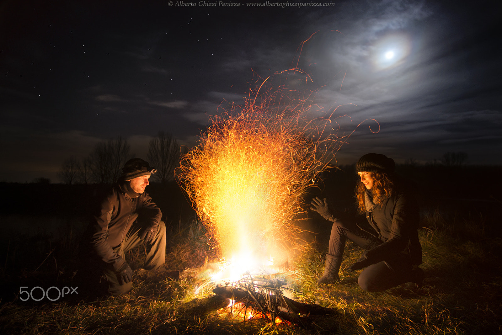 Nikon D800E sample photo. A bit of heat in cold northern nights photography