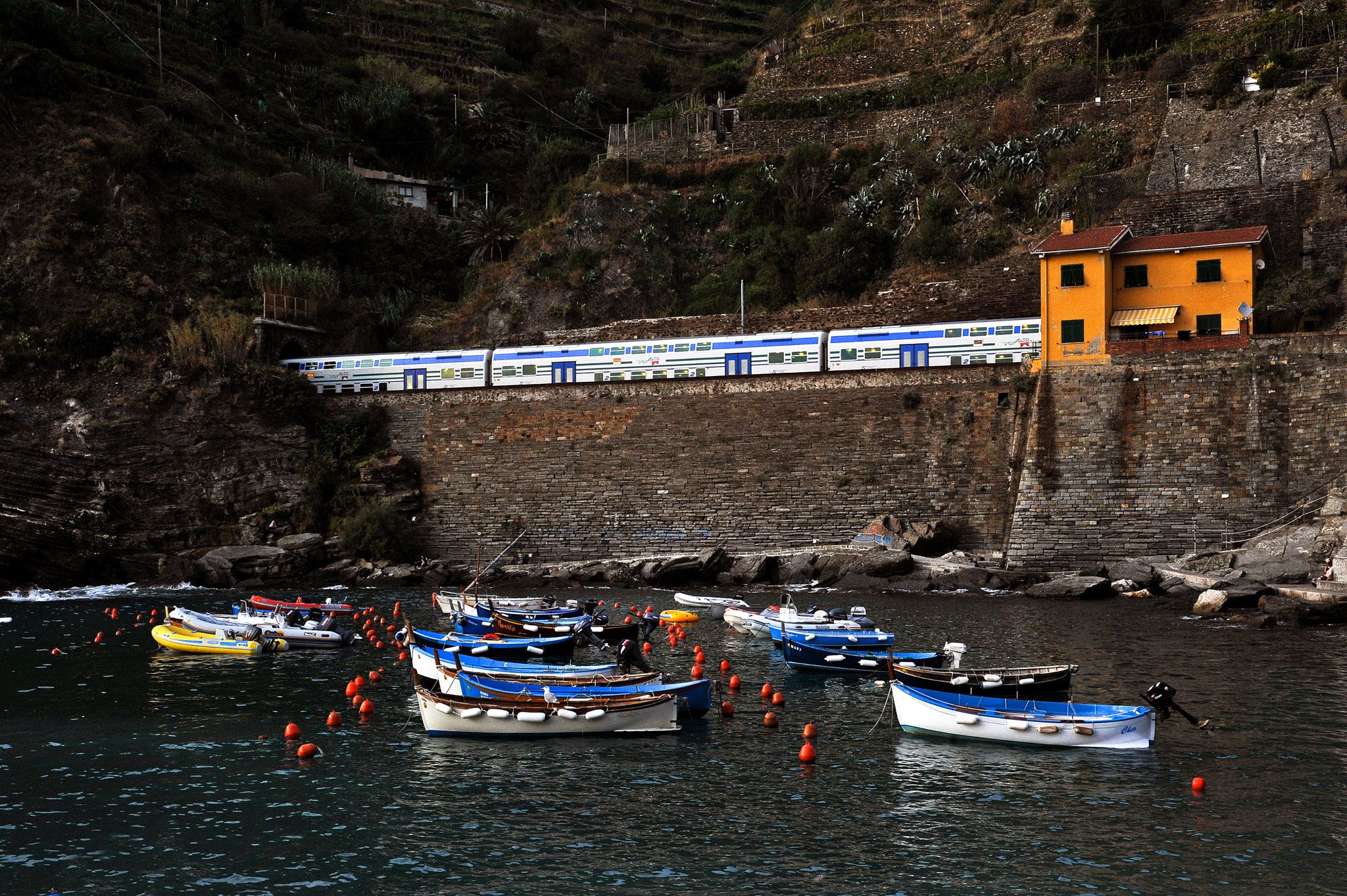 Nikon D700 + Sigma 24-70mm F2.8 EX DG Macro sample photo. Cinque terre photography