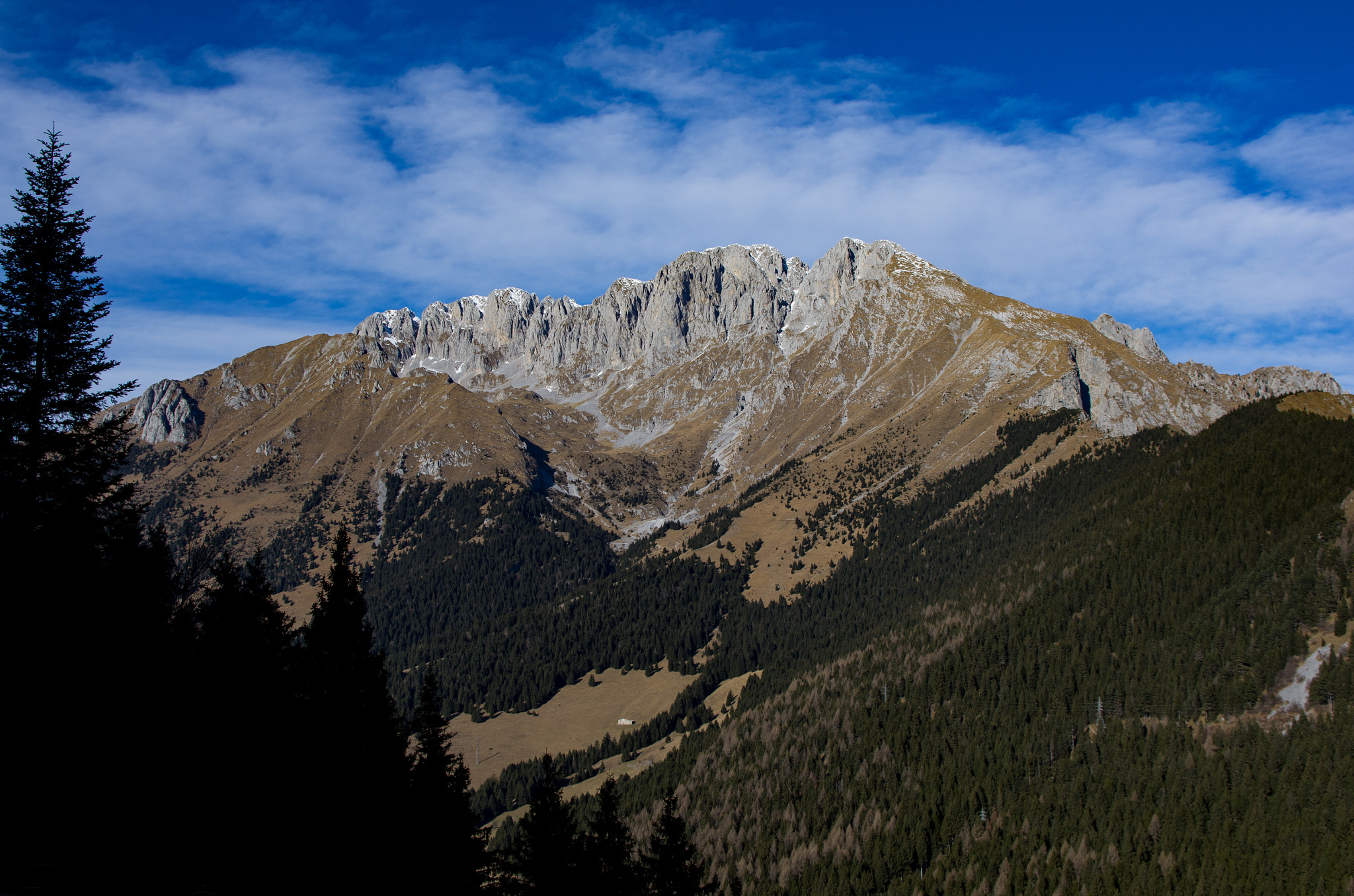 Pentax smc DA 18-55mm F3.5-5.6 AL WR sample photo. Massiccio della presolana photography