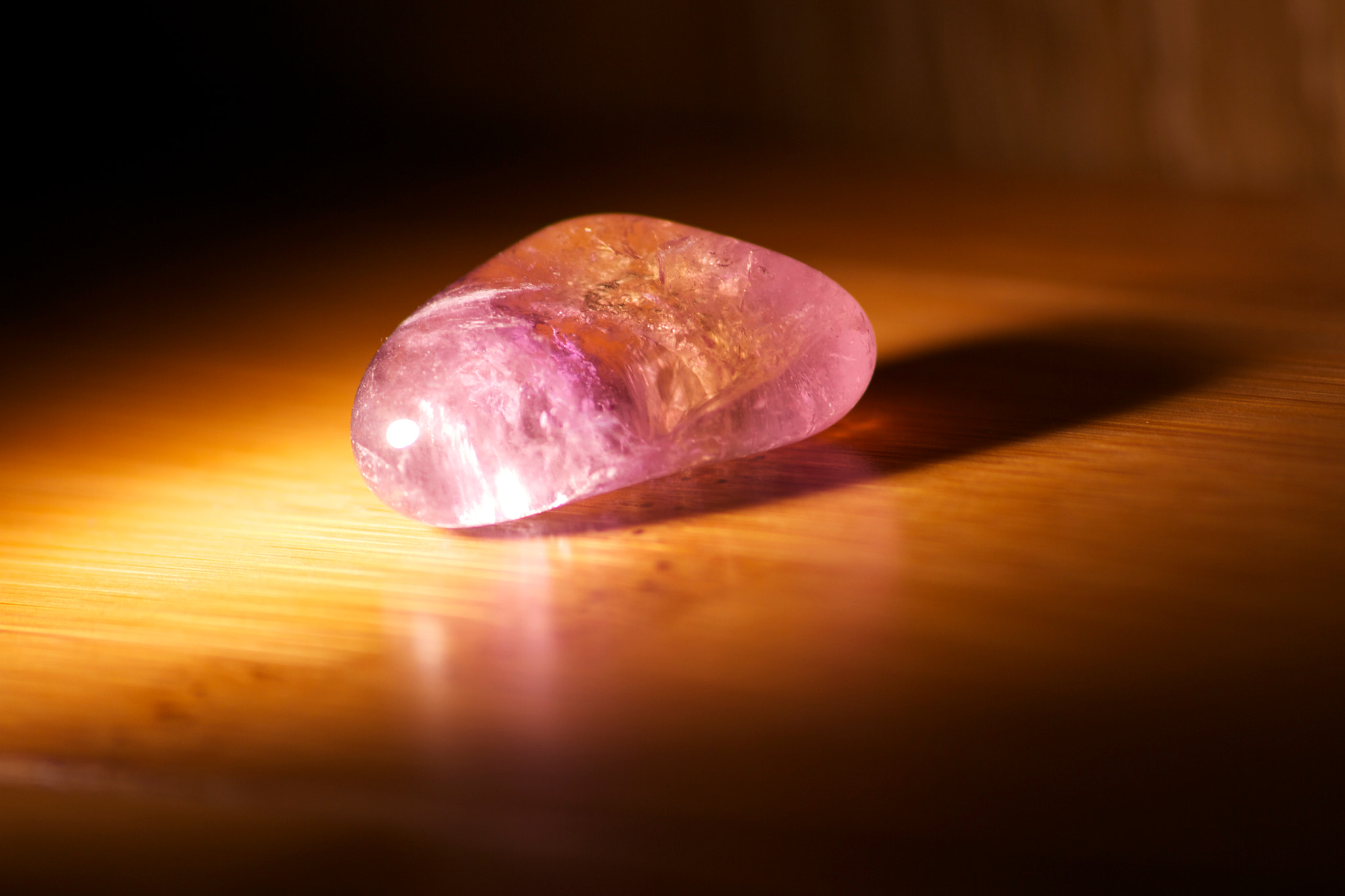 Canon EOS 7D sample photo. Ametrine pebble photography