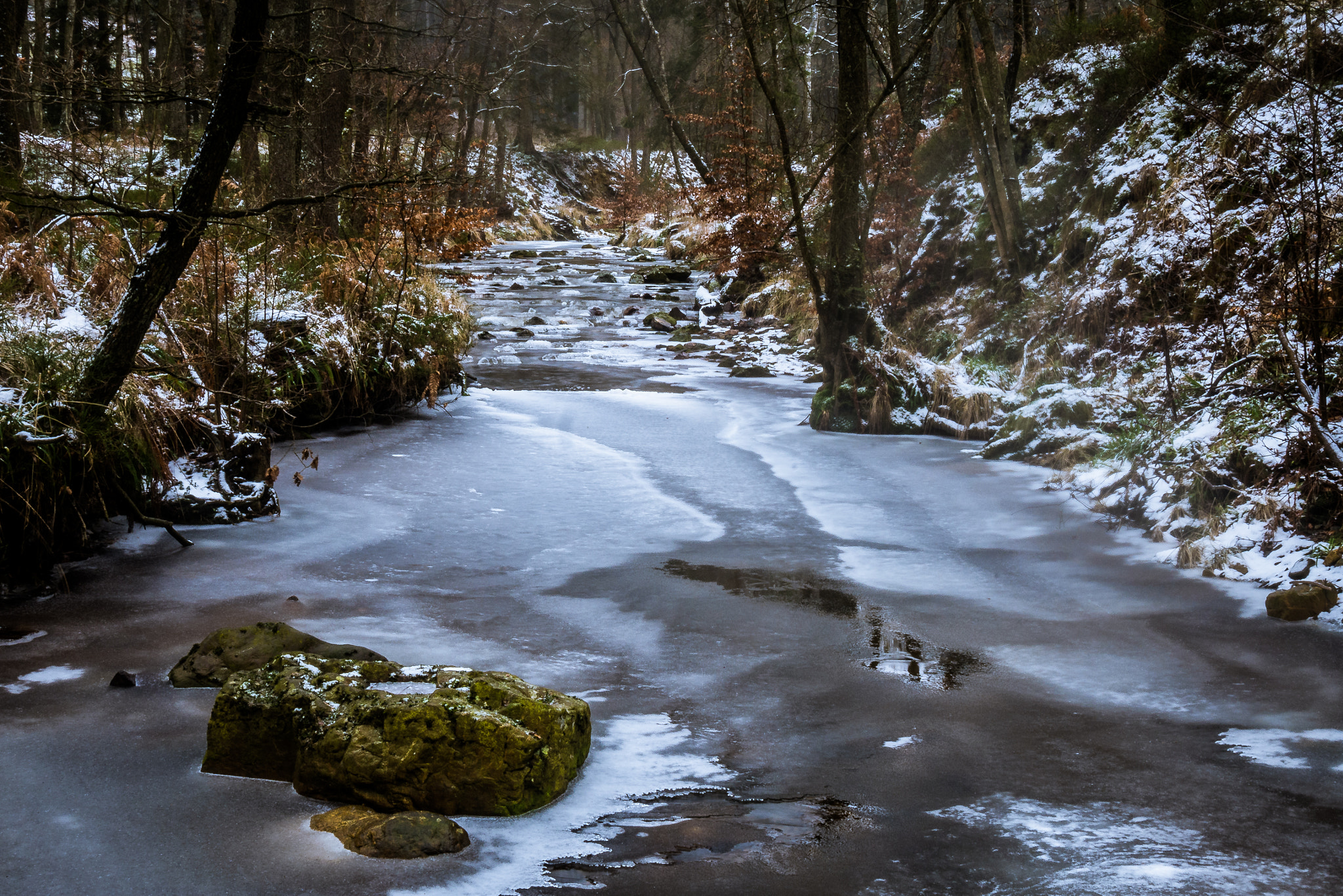 Panasonic Lumix DMC-GF7 sample photo. Exploring belgian's mountain photography