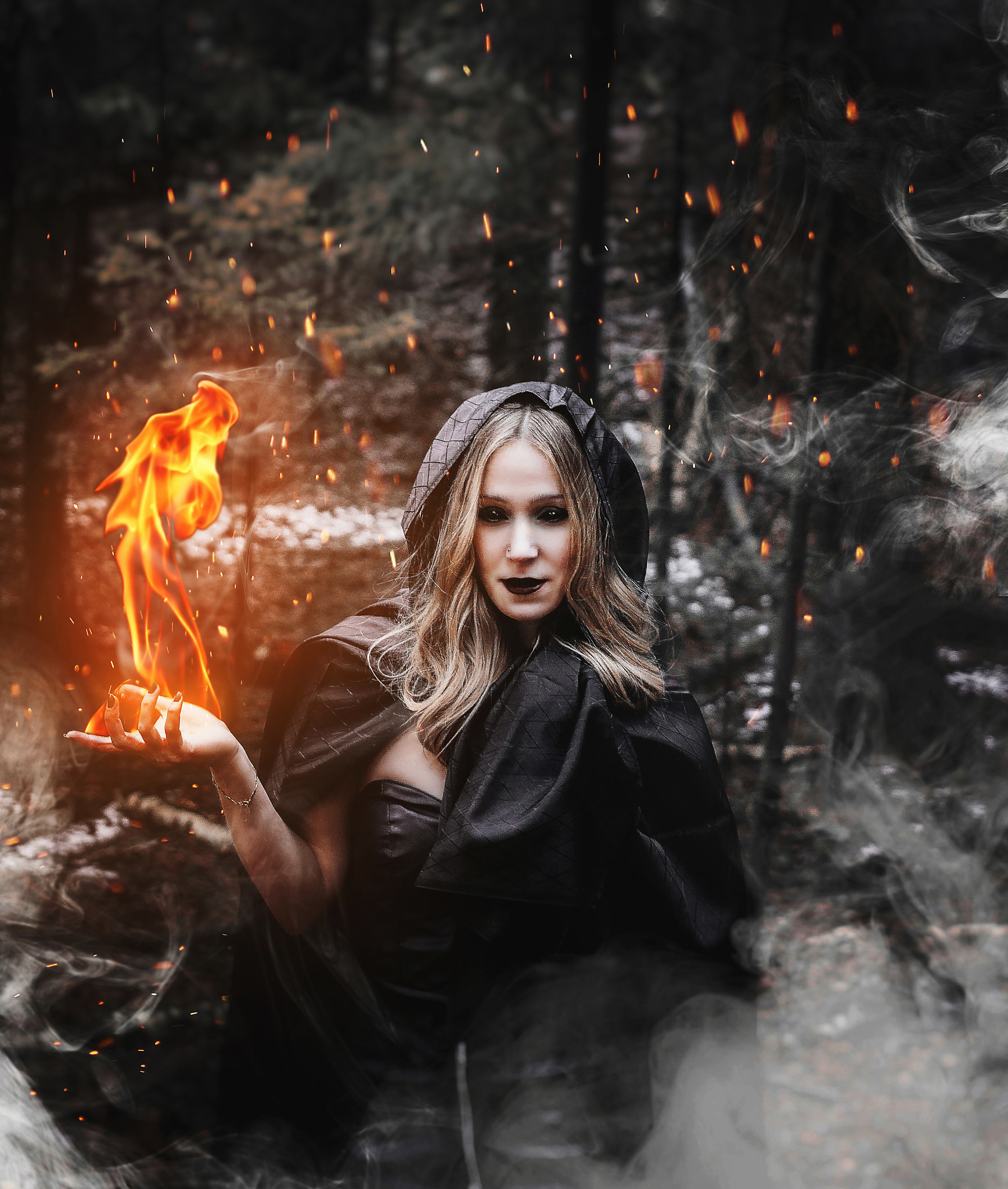 Sigma 50-200mm F4-5.6 DC OS HSM sample photo. Witches among us photography