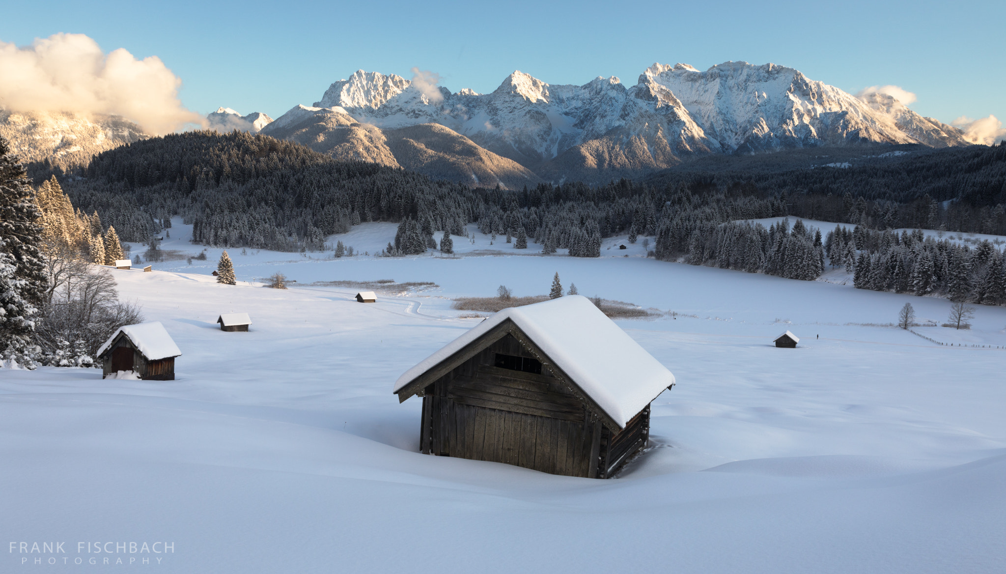 Sigma 24-70mm F2.8 EX DG Macro sample photo. Geroldsee at wintertime, bavarian alps, germany photography