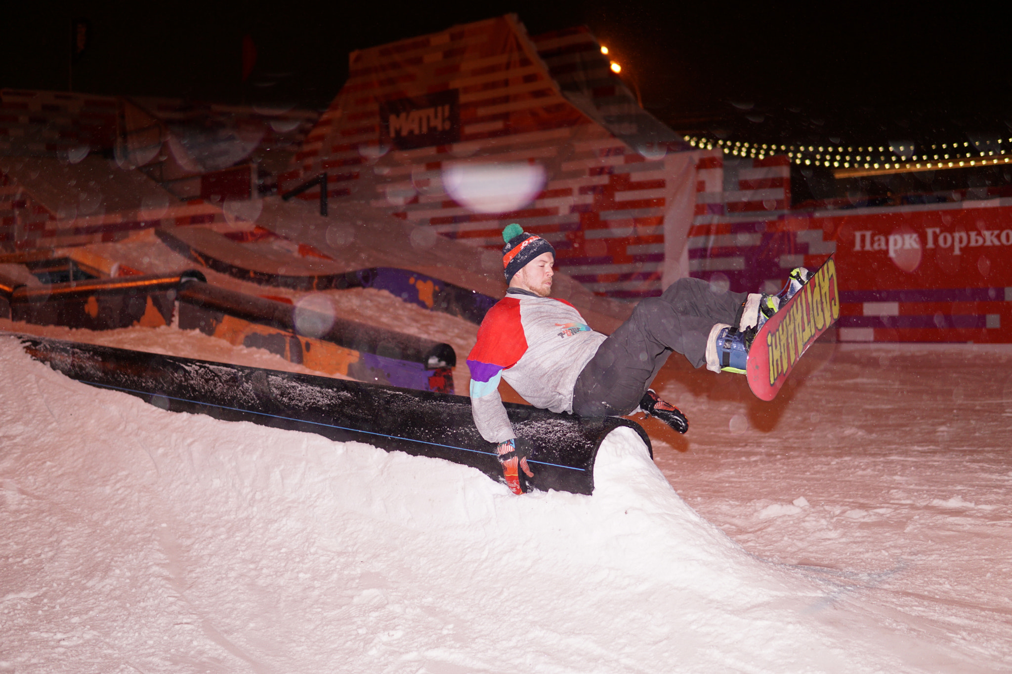 Sony a6000 + Sigma 30mm F1.4 DC DN | C sample photo. Snowboard park photography