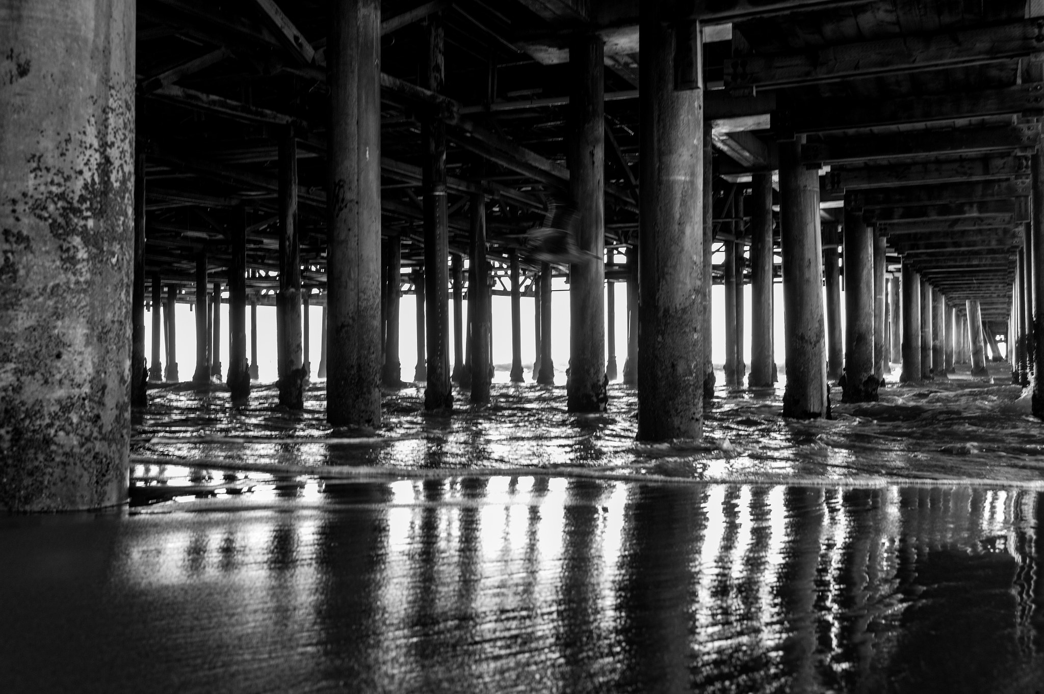 Leica Summicron-M 35mm F2 ASPH sample photo. Under the pier photography