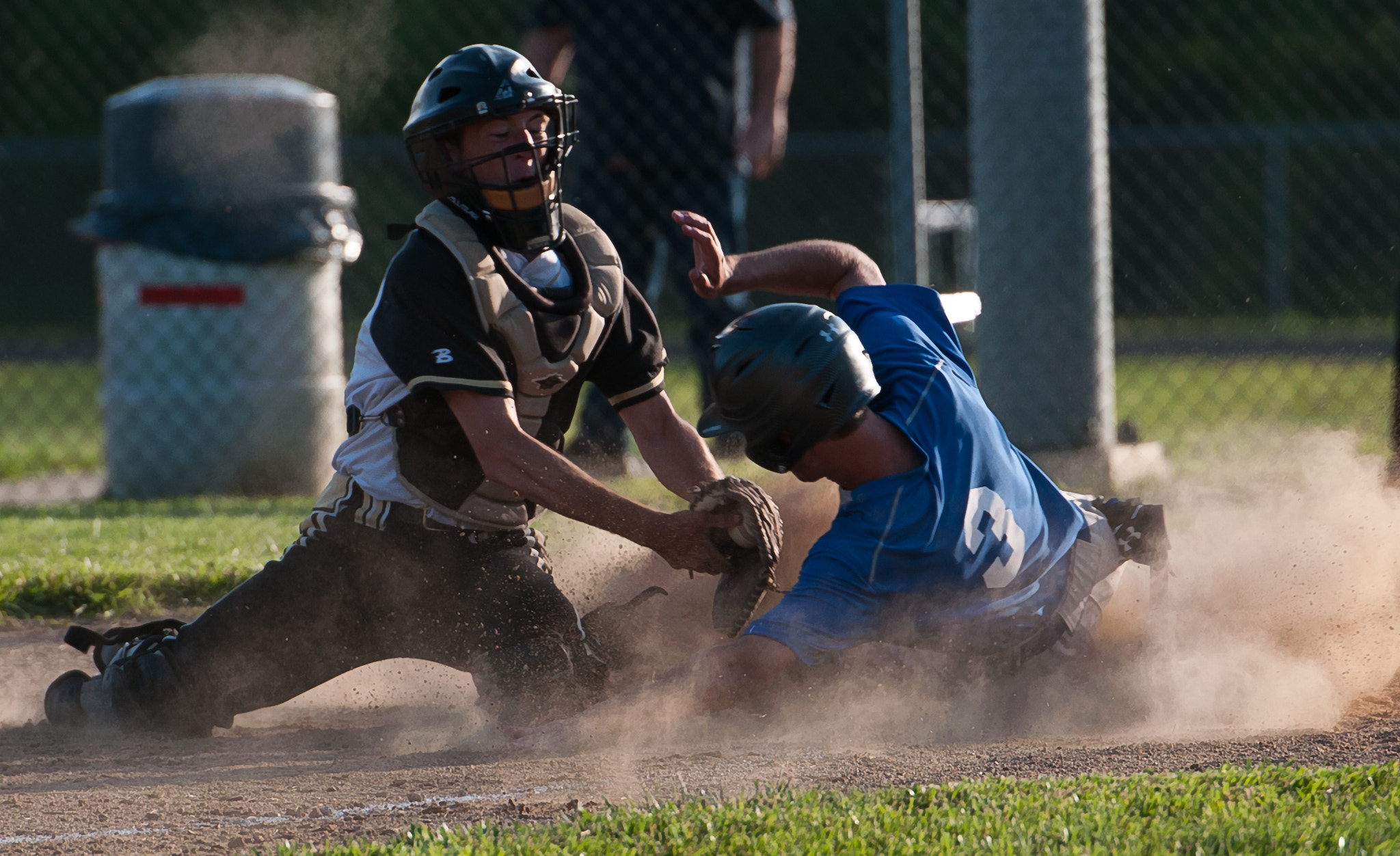 Nikon AF-S Nikkor 70-200mm F2.8G ED VR II sample photo. Caleb stealing home photography