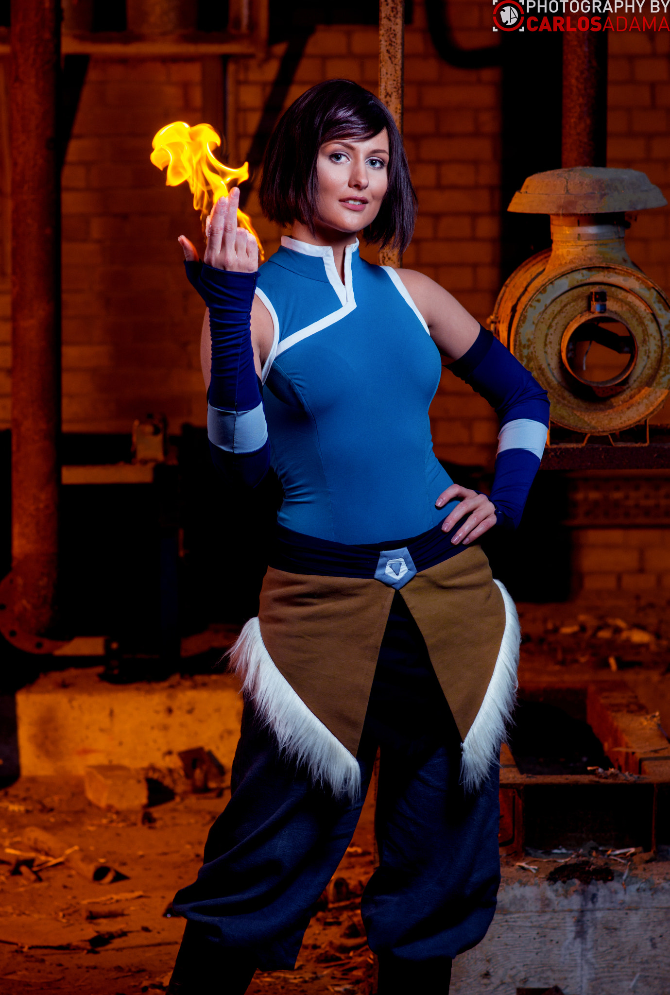 Minolta AF 85mm F1.4 G (D) sample photo. Van helen cosplay as korra photography