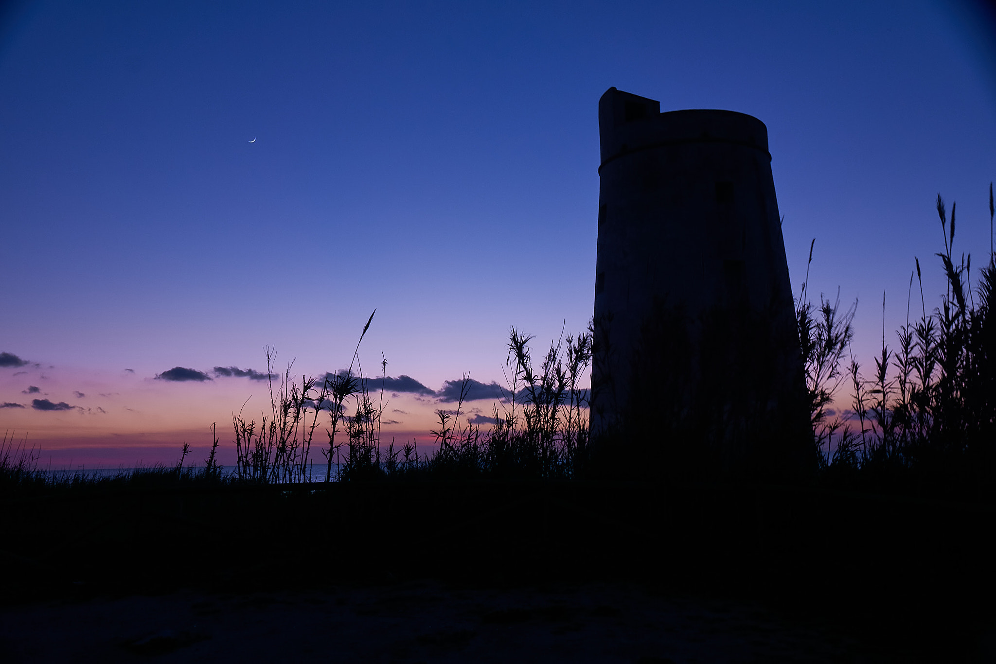 Sony DT 16-105mm F3.5-5.6 sample photo. Sunset in el palmar photography