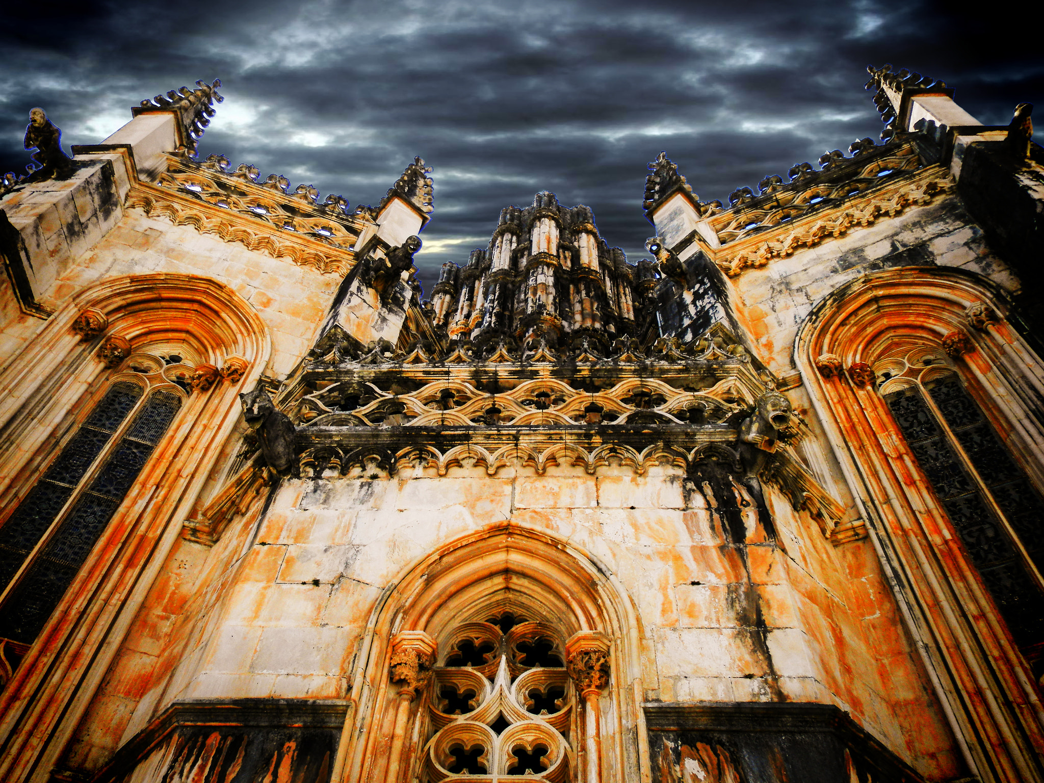 Olympus SP-620UZ sample photo. Batalha monastery photography