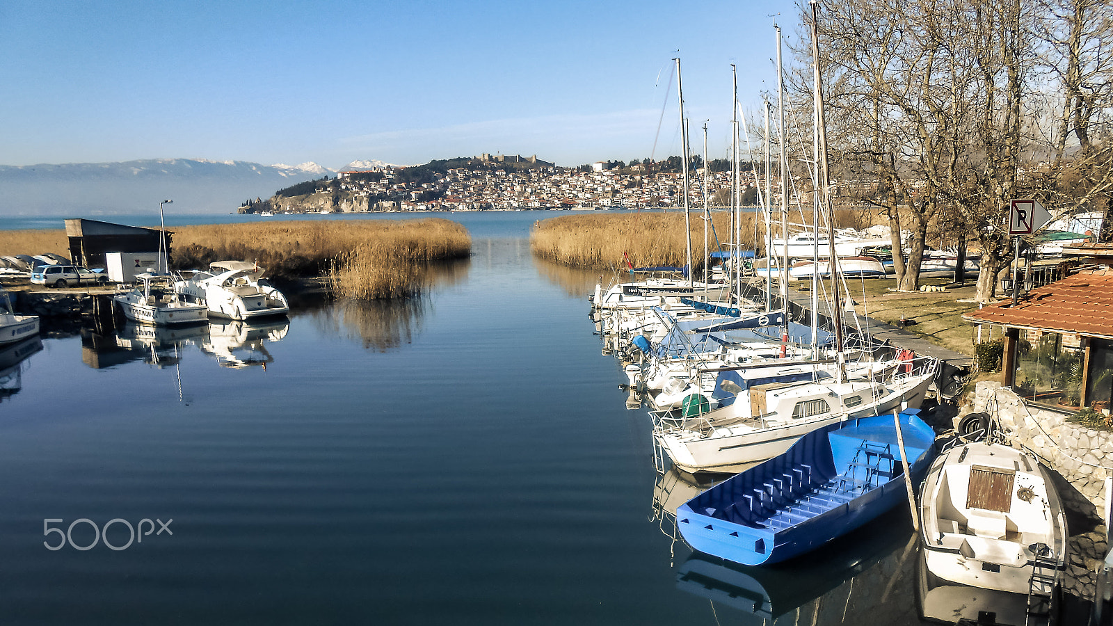 Nikon Coolpix S3300 sample photo. Sailing ships in winter photography