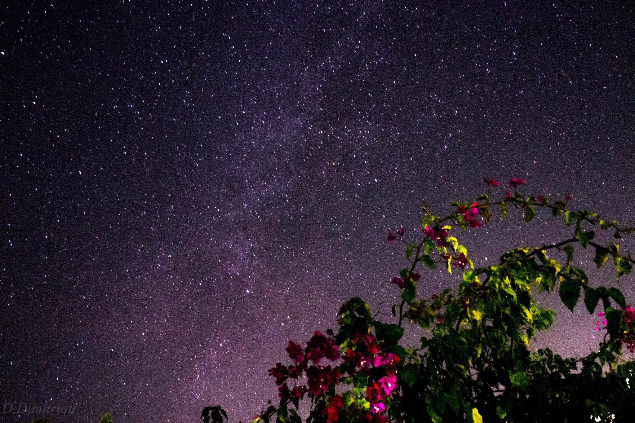 Olympus M.Zuiko Digital 14-42mm F3.5-5.6 II R sample photo. Milky way over spetses island photography