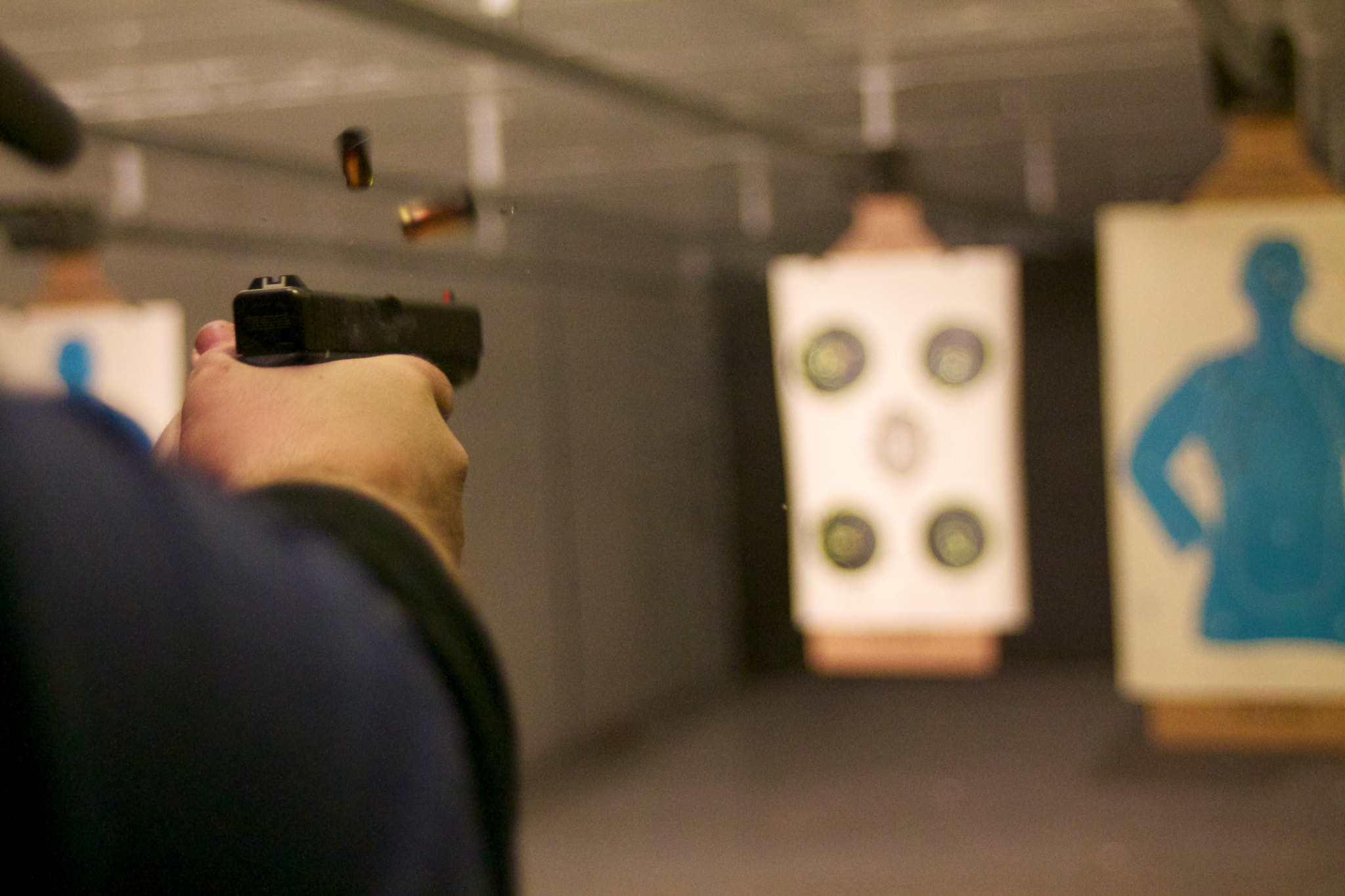 Canon EF 35-80mm f/4-5.6 sample photo. Glock 34 double tap photography