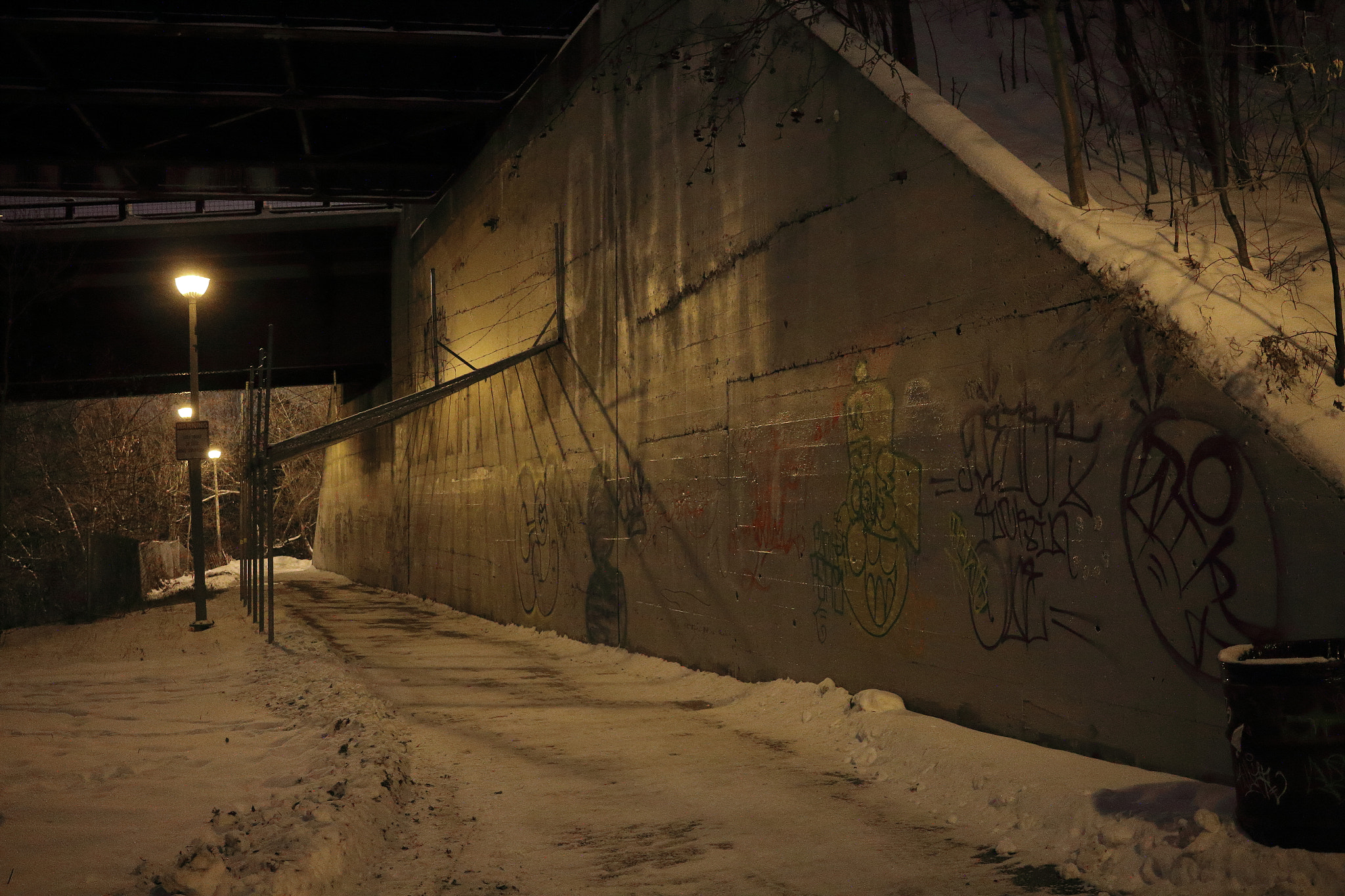 Canon EF-S 24mm F2.8 STM sample photo. River valley graffiti 2 photography