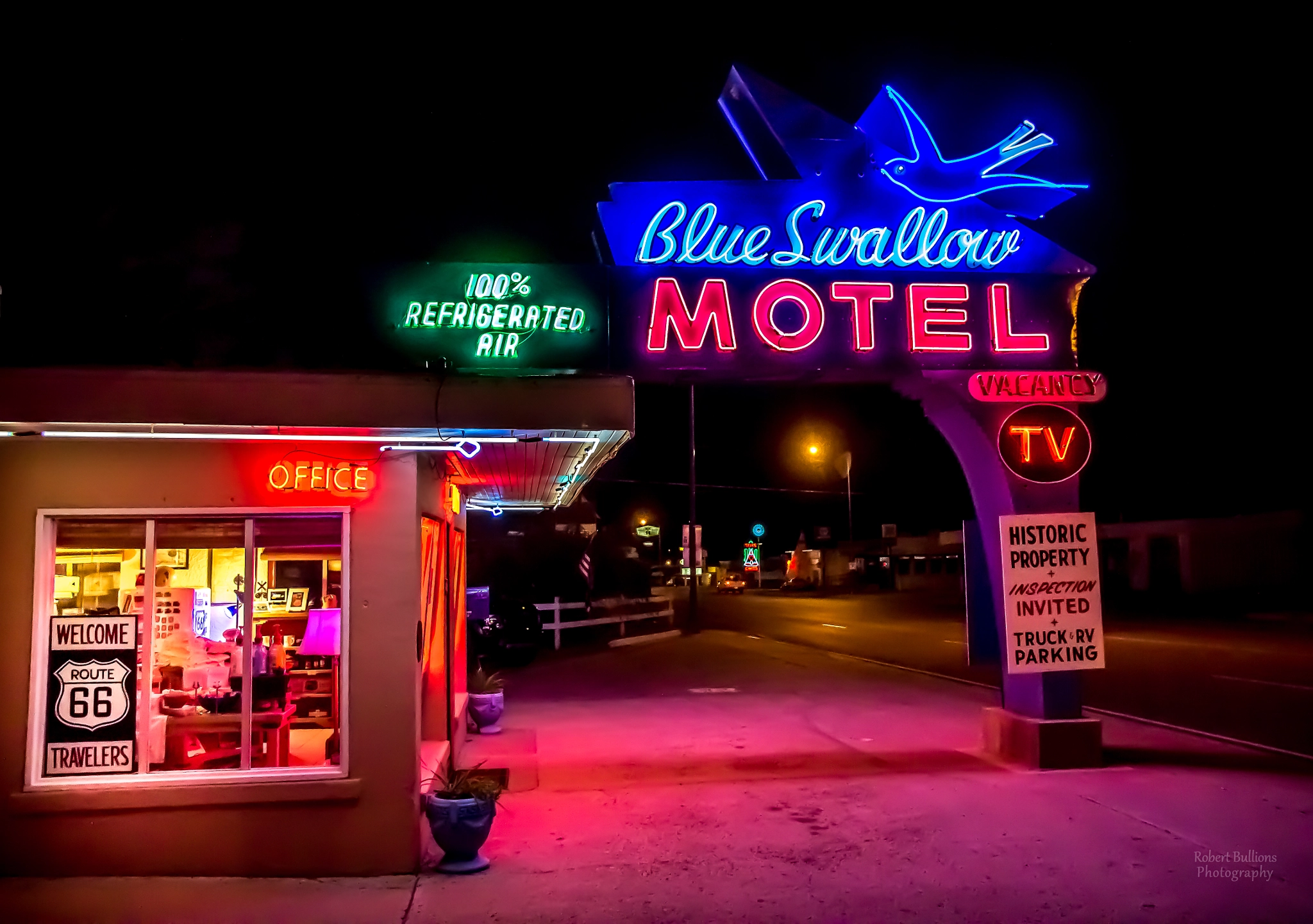 Blue Swallow Motel (NM) by Robert Bullions / 500px