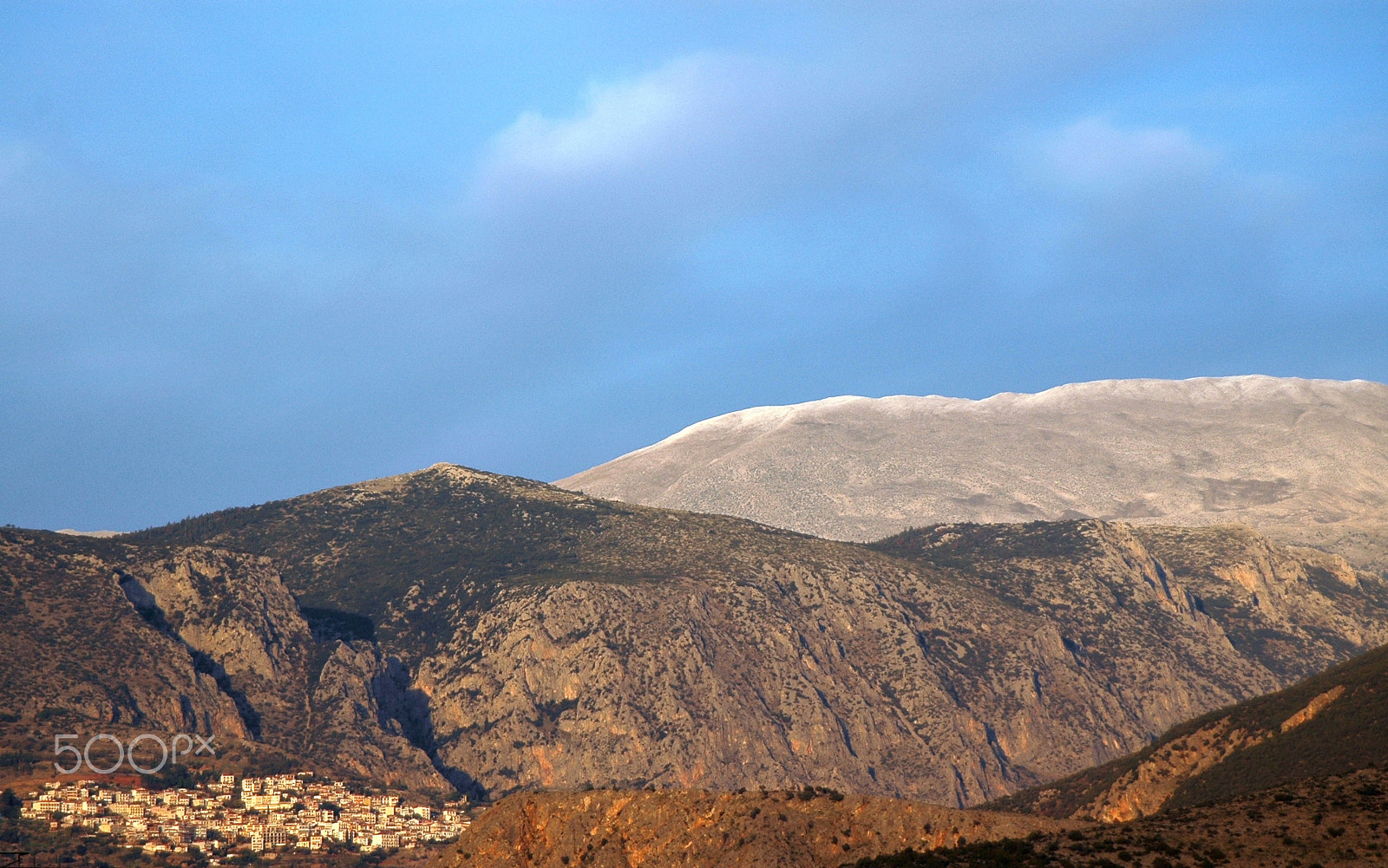 Nikon D70 sample photo. Delphi from a distance photography