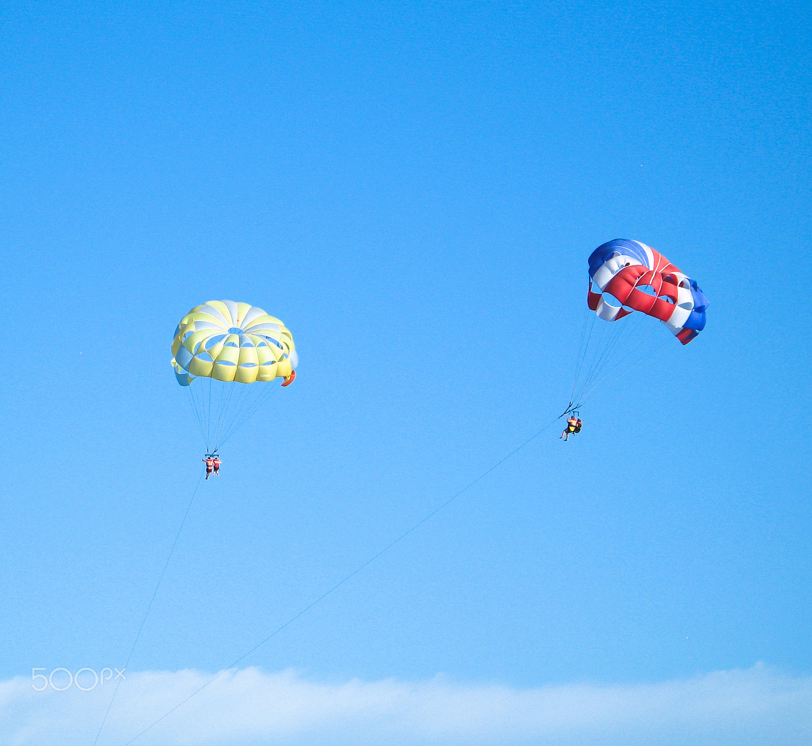 Canon POWERSHOT G6 sample photo. Parasailing photography