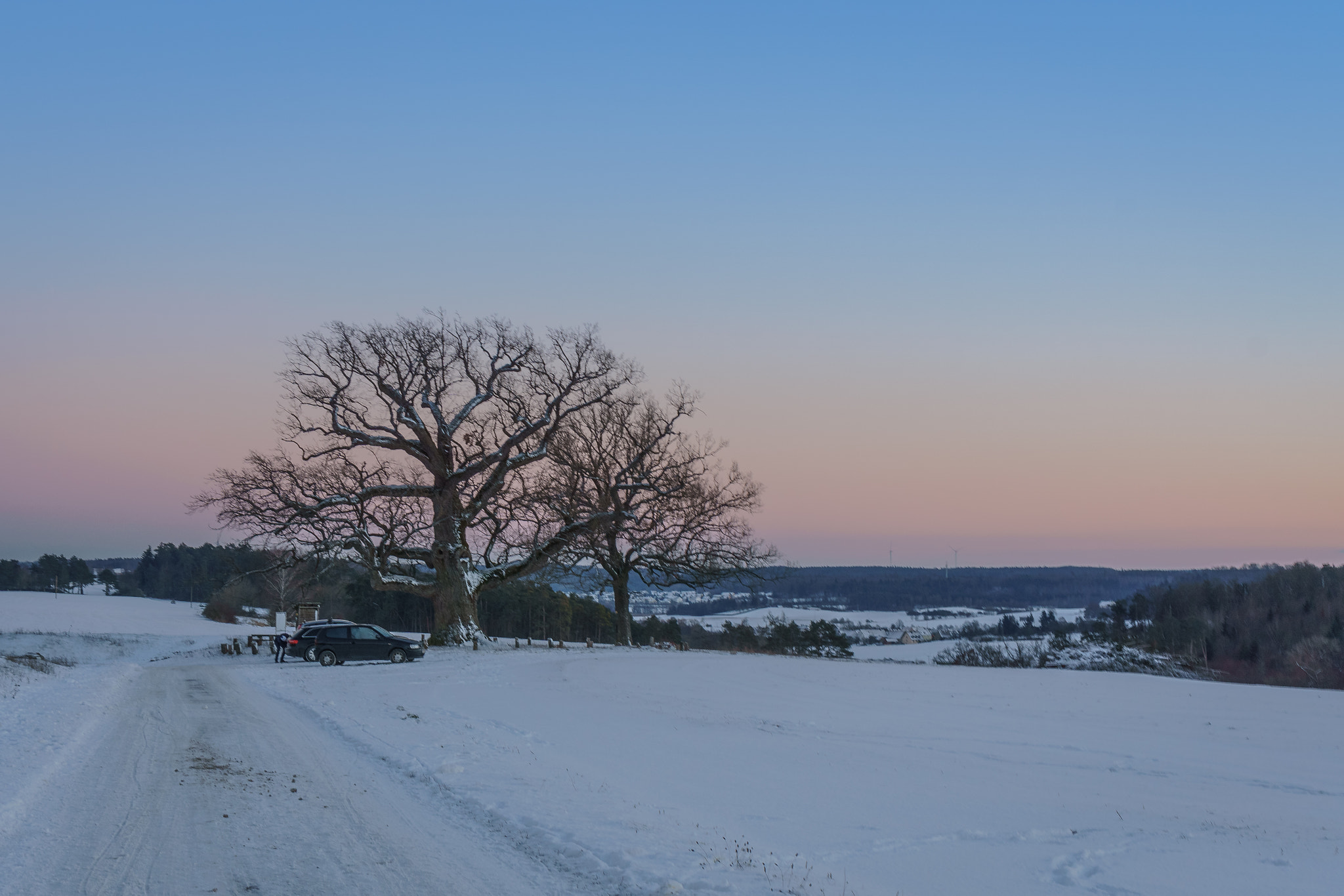 Sony a5100 + Sony E 35mm F1.8 OSS sample photo. Sundown kreuzeiche ansbach photography