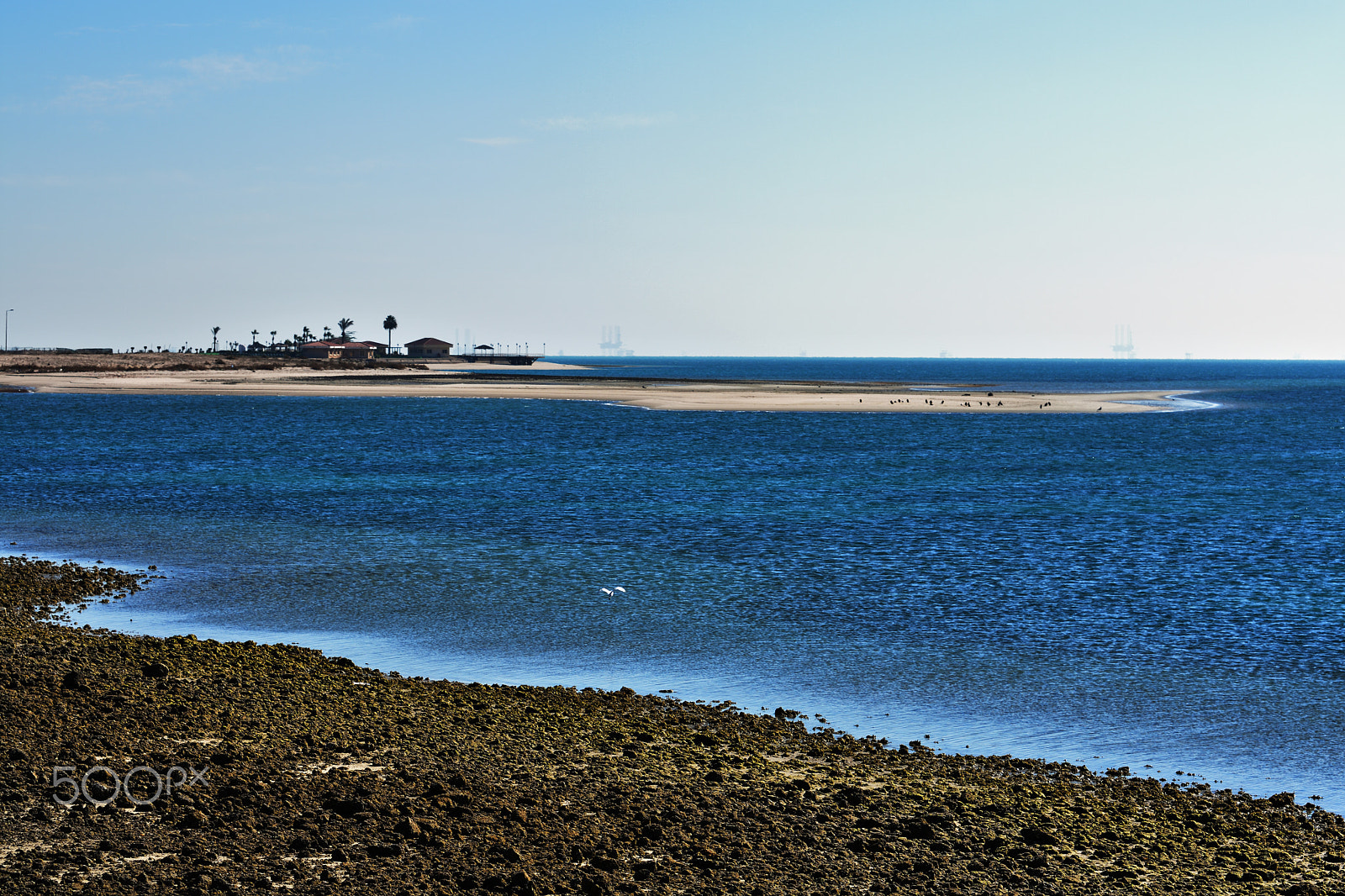 Nikon D3400 sample photo. The blue beach photography