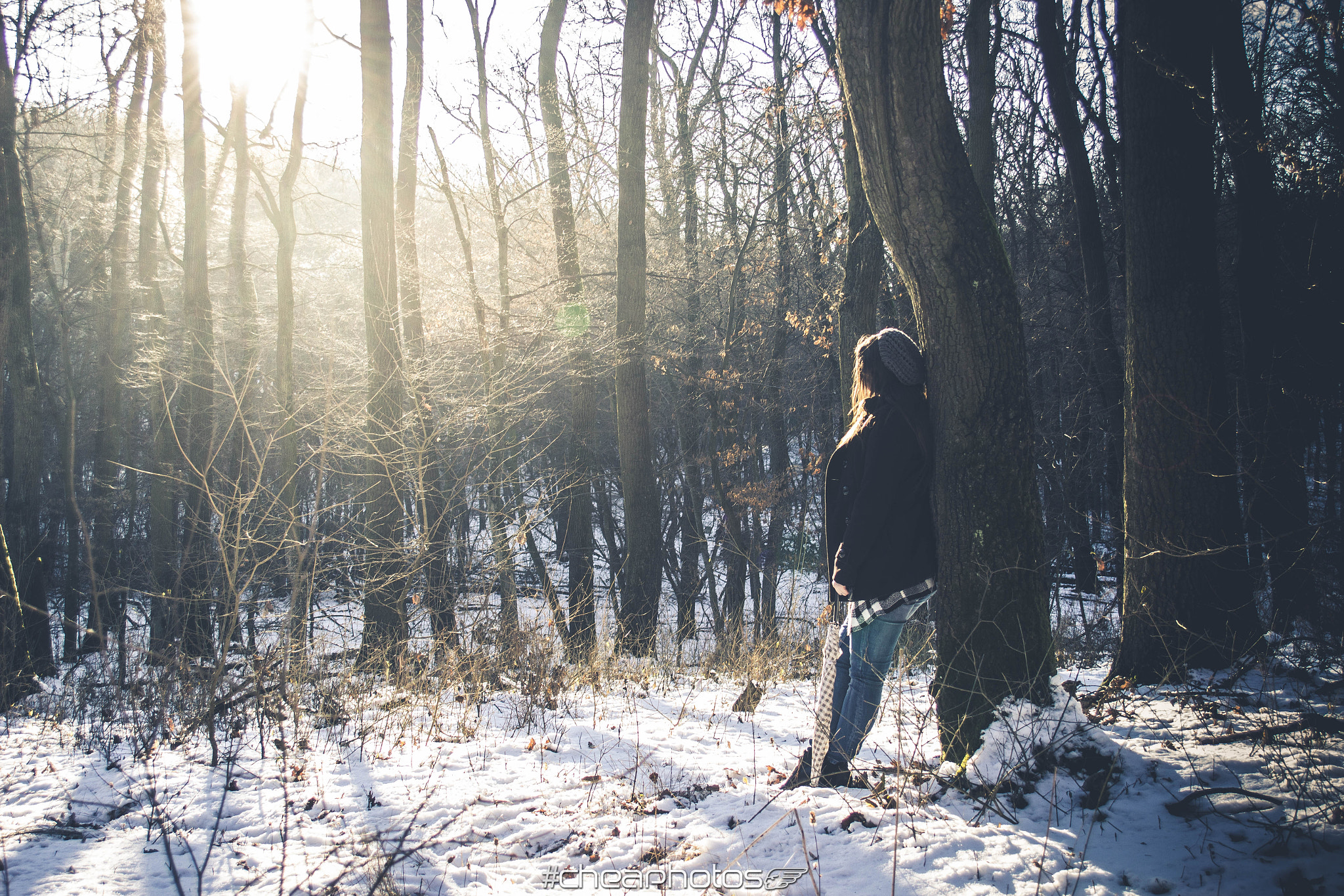 Canon EF 28-105mm F4.0-5.6 USM sample photo. Girl in the forrest photography