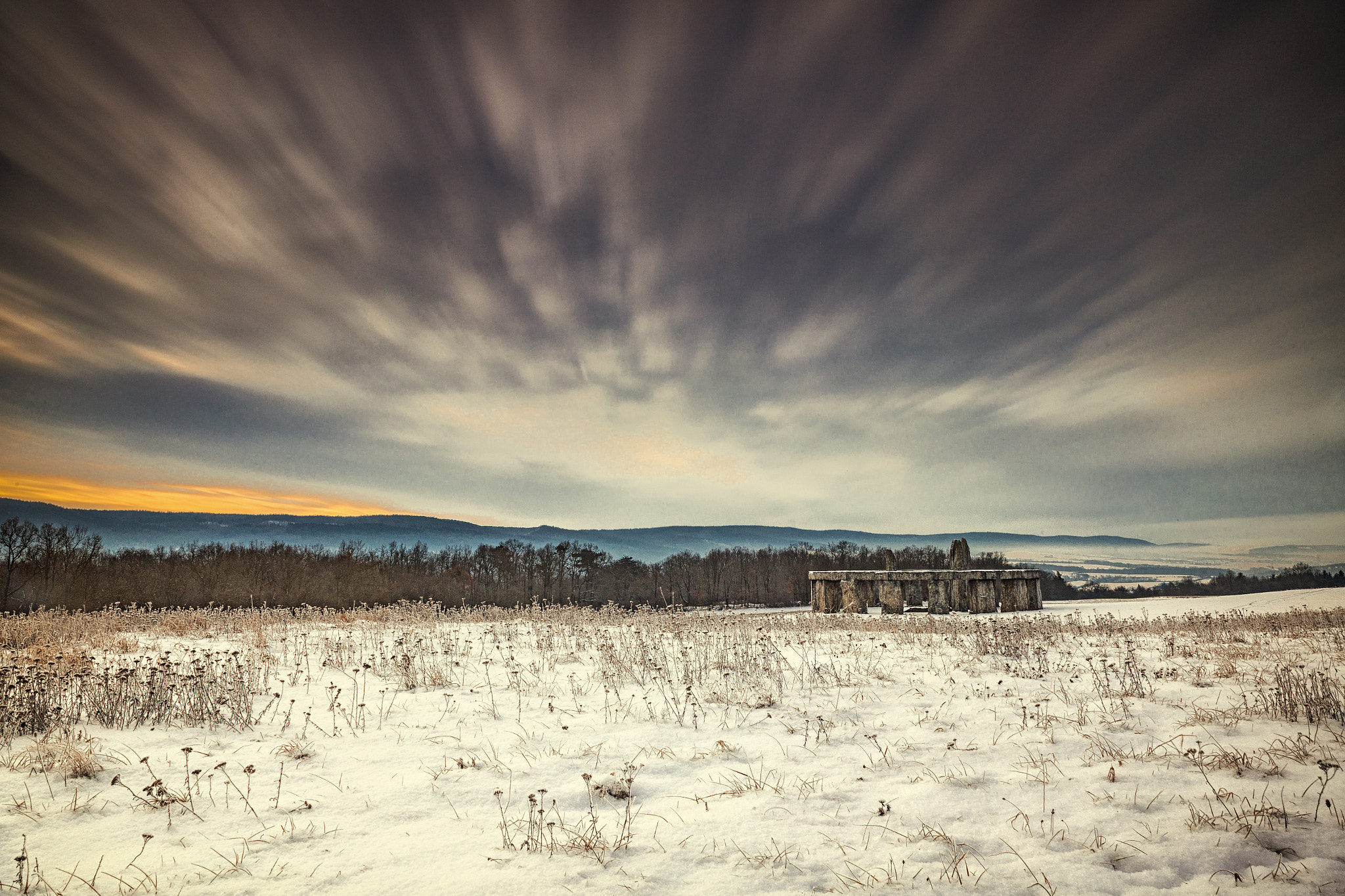 Canon EF 28-80mm f/3.5-5.6 USM IV sample photo. Czech stonehenge photography