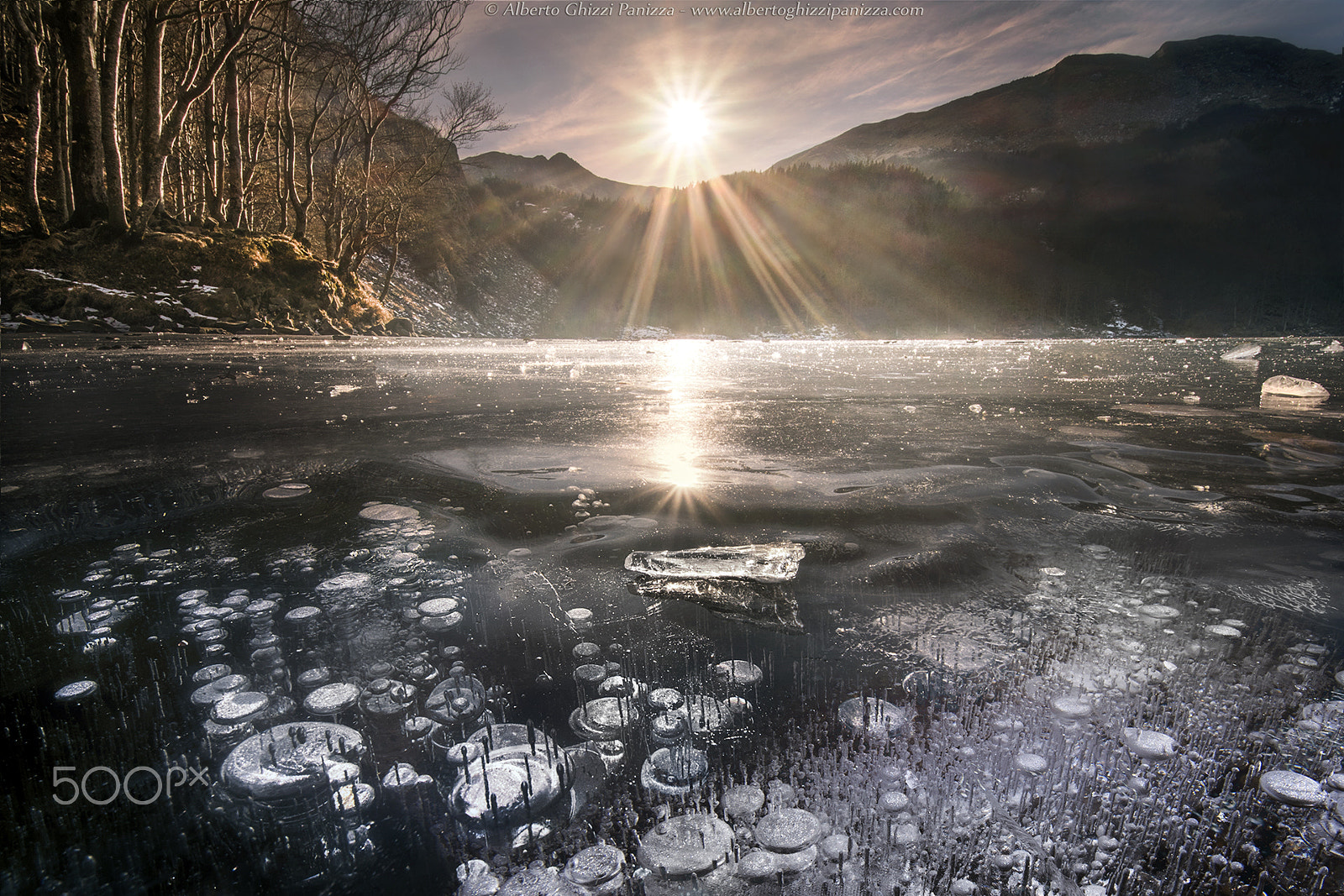 Nikon D500 sample photo. Trapped in the ice photography