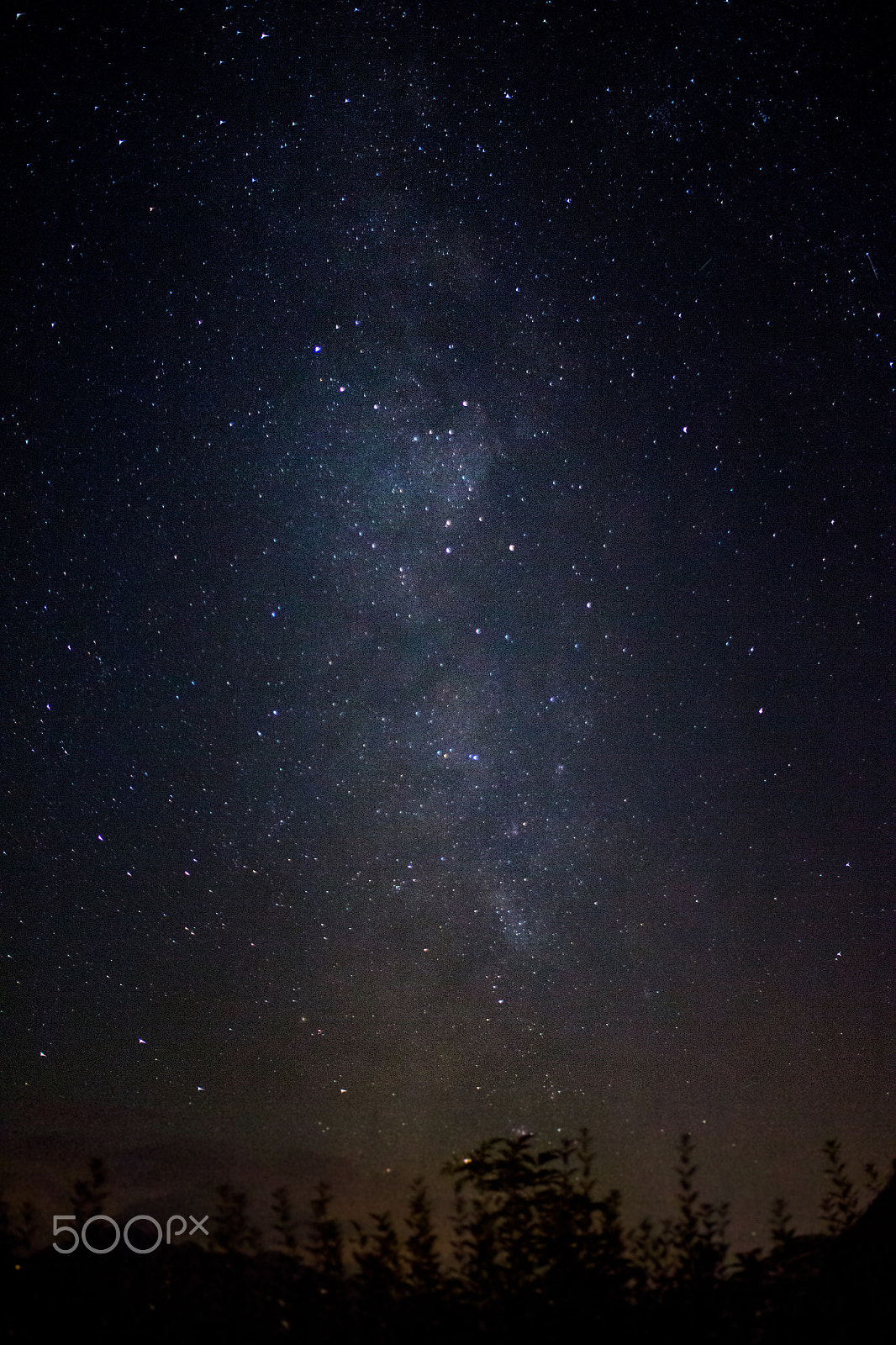 Sigma 30mm F1.4 EX DC HSM sample photo. Edited version of the austrian night sky photography