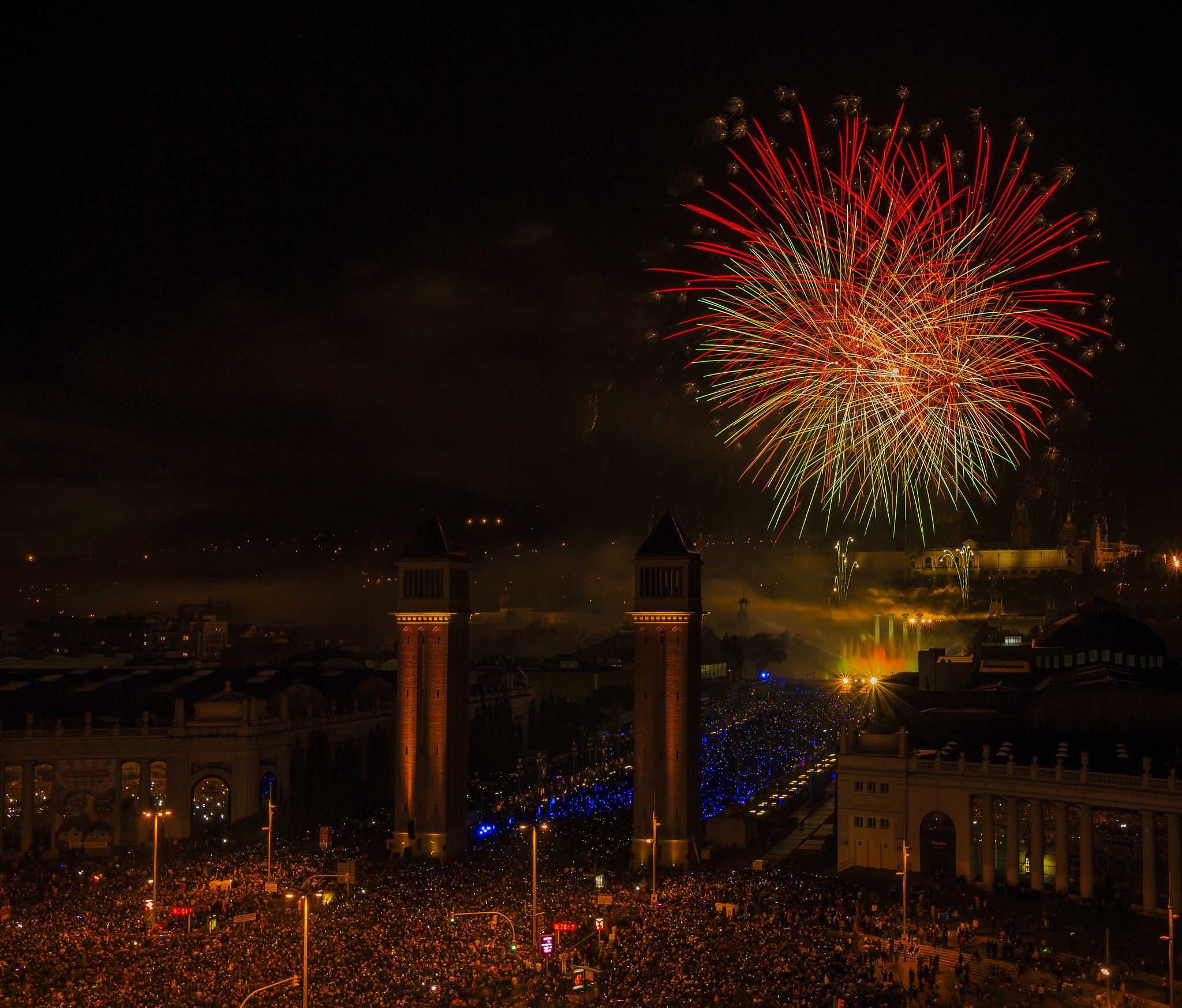 Sigma 10-20mm F3.5 EX DC HSM sample photo. End of the year fireworks photography