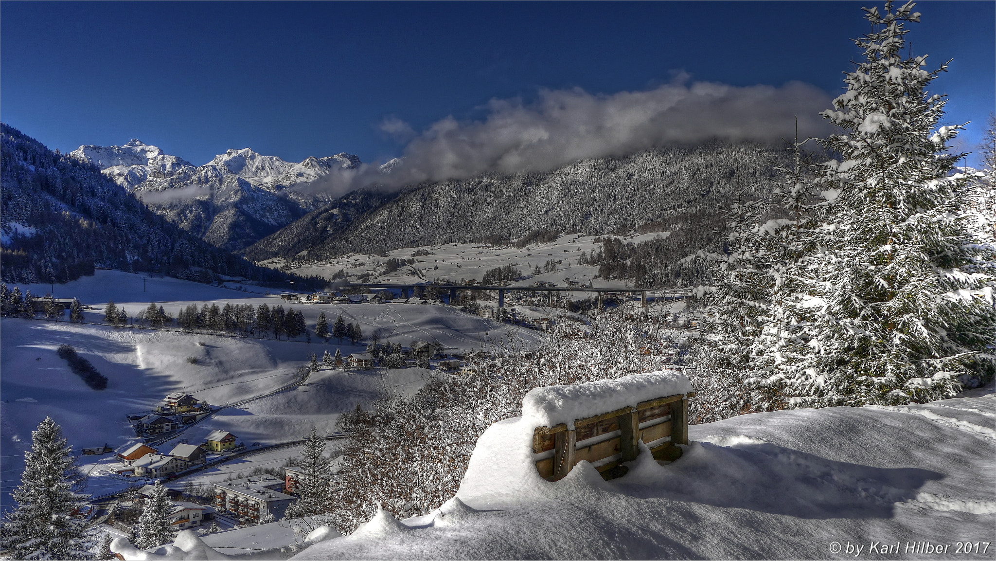 Panasonic Lumix DMC-GX8 sample photo. Winterwanderung heute steinach höhenweg, hdr photography