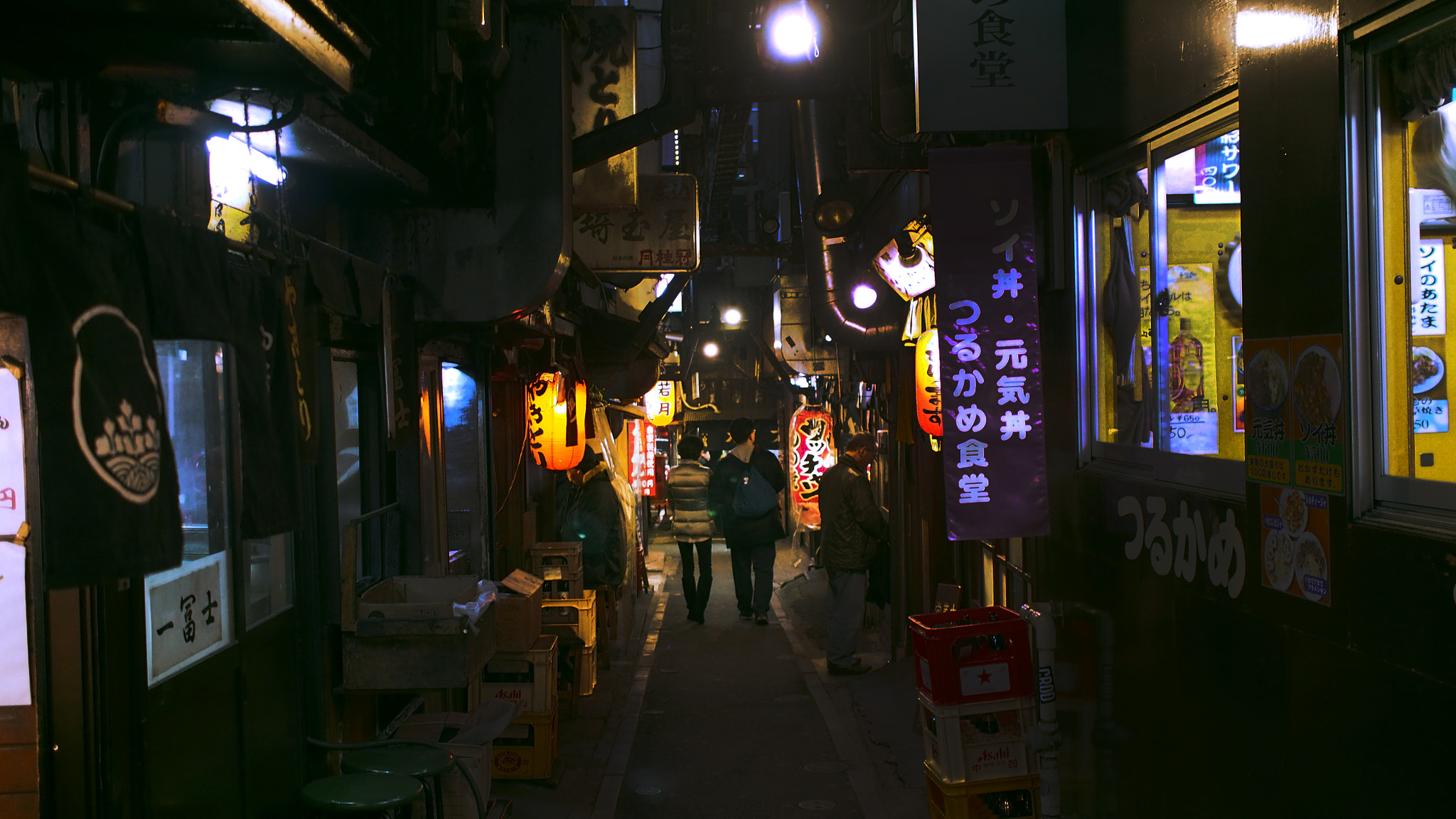 Olympus PEN E-P5 sample photo. Food down the alleyway photography