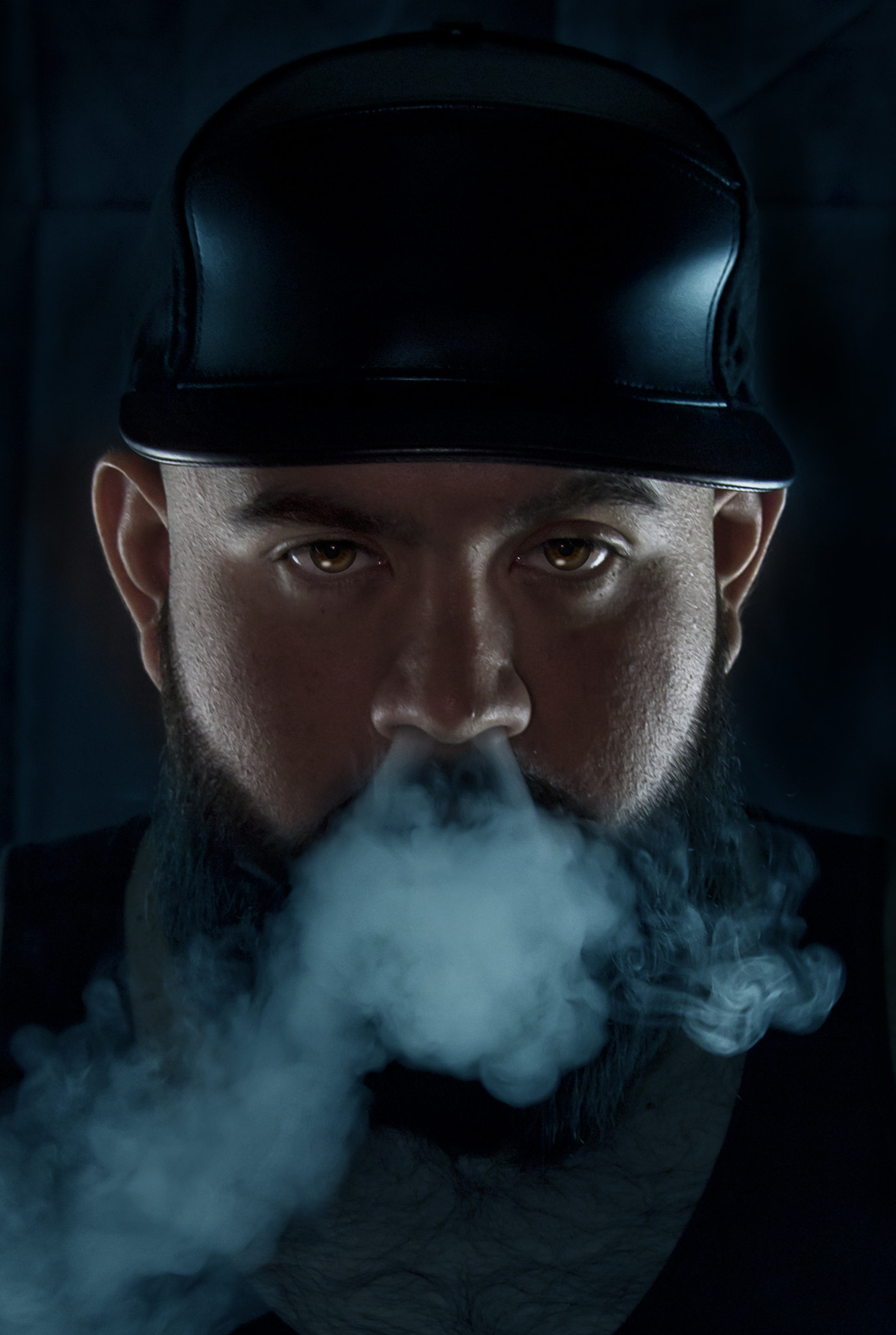 Canon EF-S 55-250mm F4-5.6 IS STM sample photo. Smoke photography