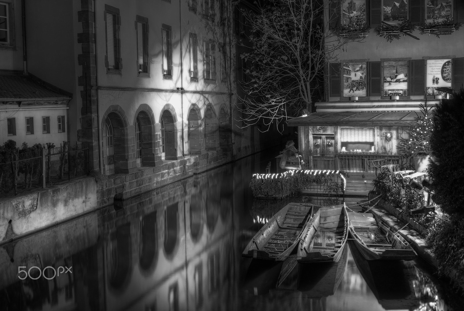 Nikon D3X sample photo. Colmar by night photography