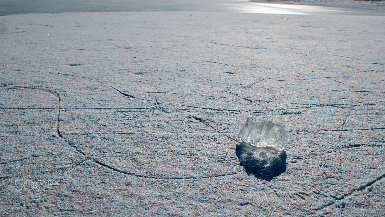 Sony Alpha DSLR-A700 sample photo. Piece of ice photography