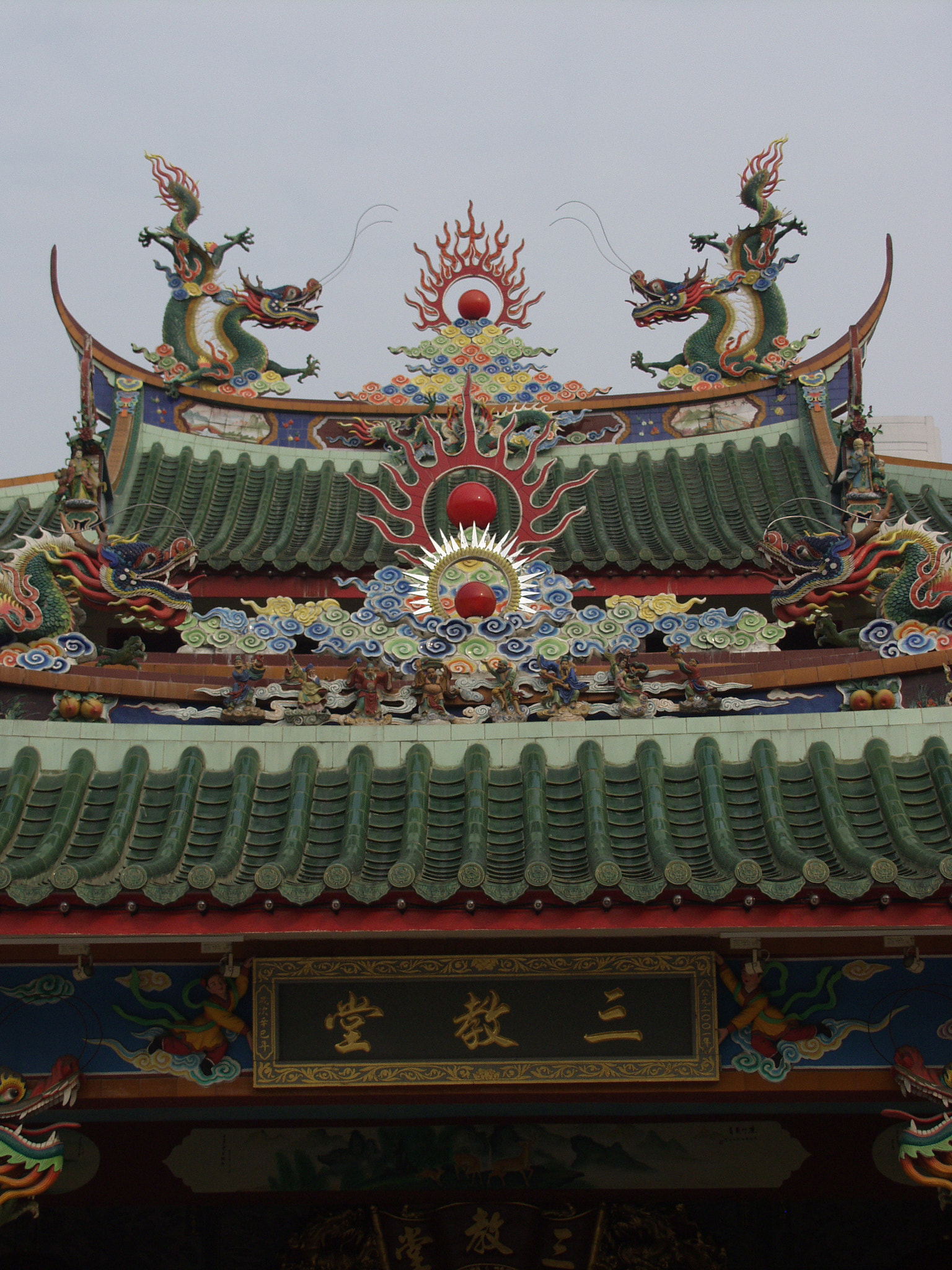 Olympus E-20,E-20N,E-20P sample photo. Temple chinois photography