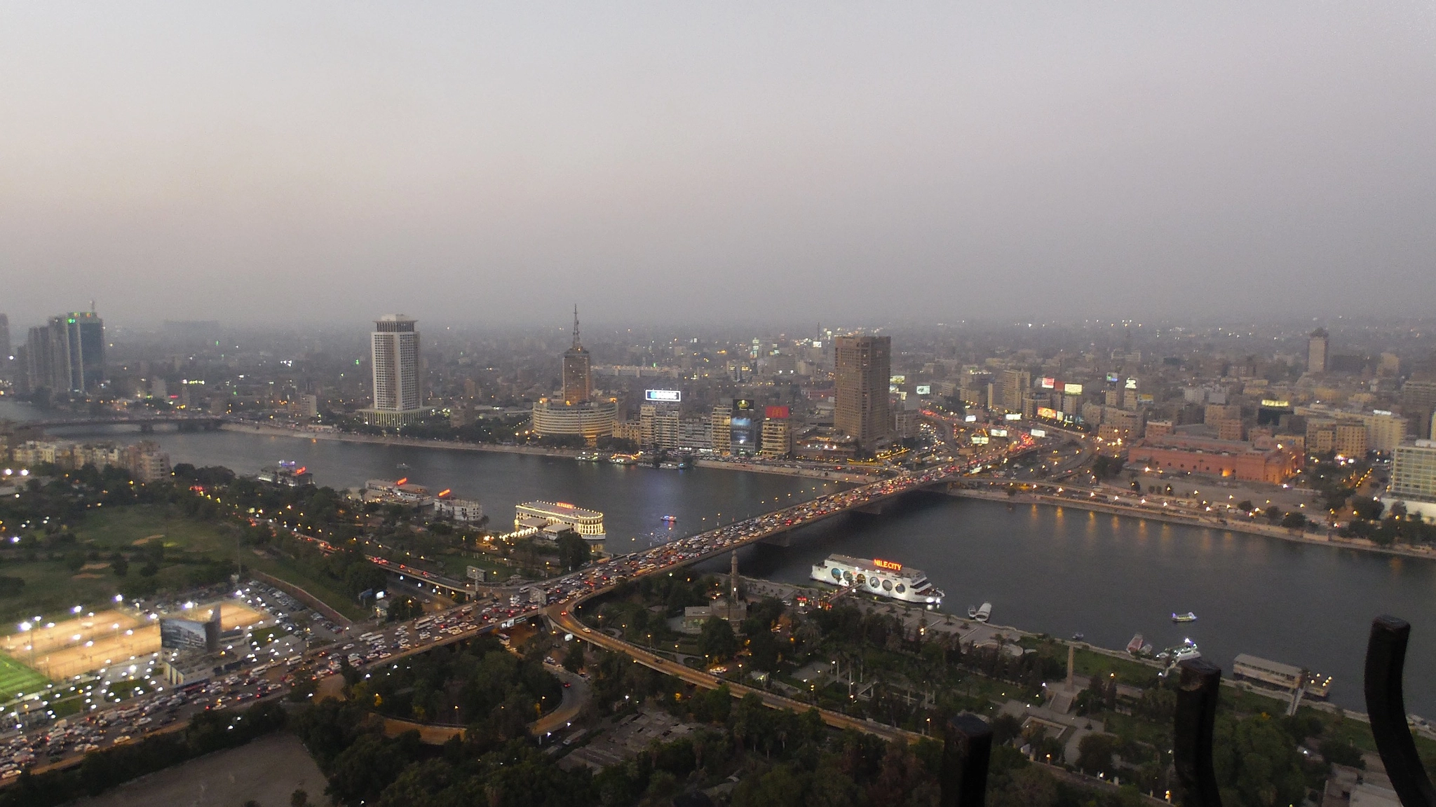 Samsung WB2200F sample photo. Cairo from the tower photography