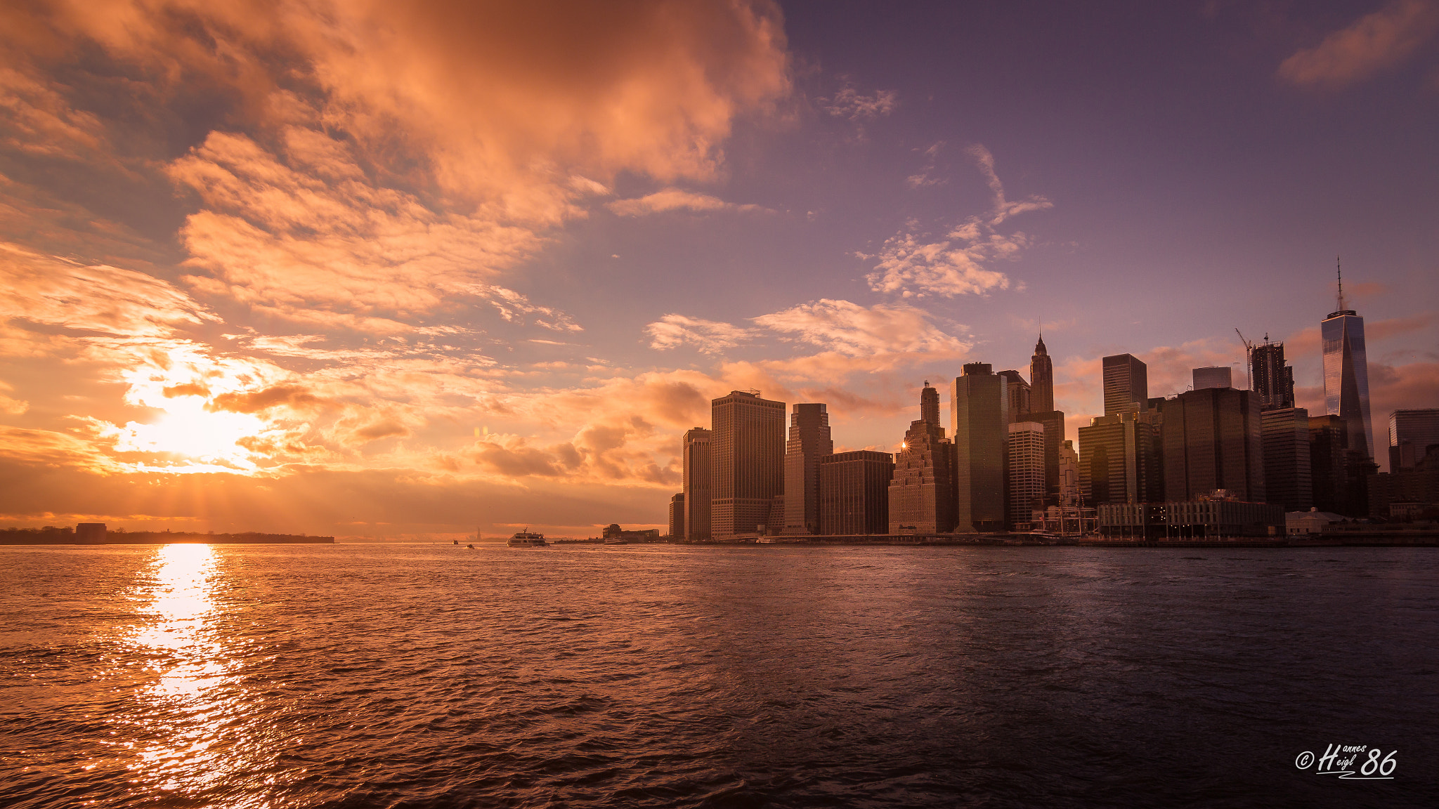 Canon EOS 650D (EOS Rebel T4i / EOS Kiss X6i) sample photo. New york sunset photography