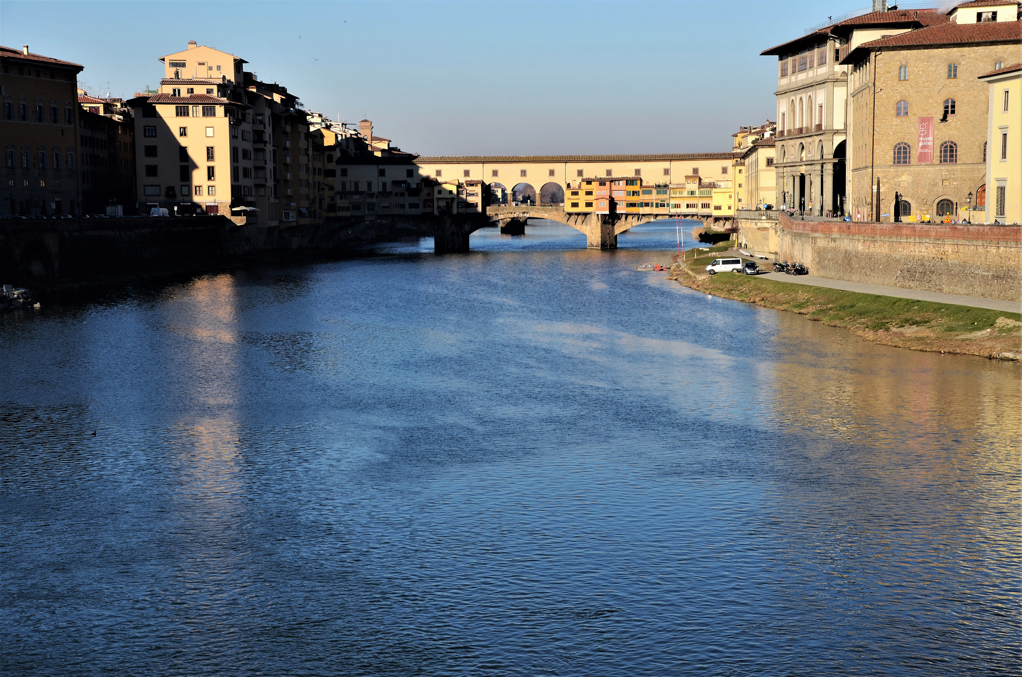 Nikon D7000 + Sigma 18-200mm F3.5-6.3 II DC OS HSM sample photo. Florence, old bridge photography