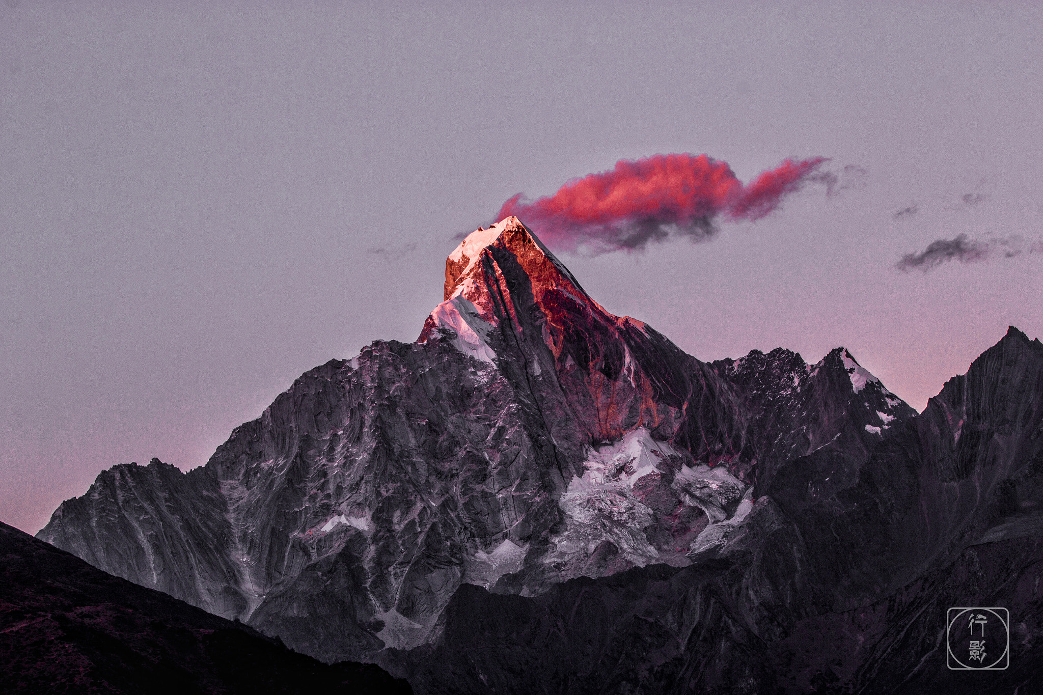 Canon EF 70-200mm F2.8L IS II USM sample photo. 中国四川四姑娘山风景区-幺妹峰 海拔高度6250米 photography
