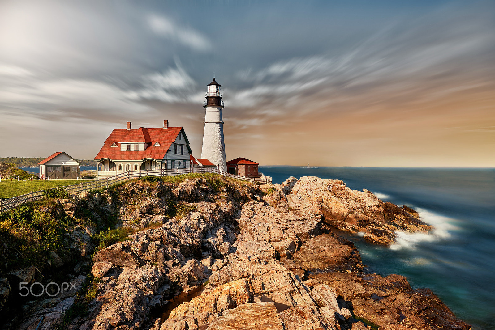 Nikon AF-S Nikkor 24-120mm F4G ED VR sample photo. Cape elizabeth lighthouse (explored) photography