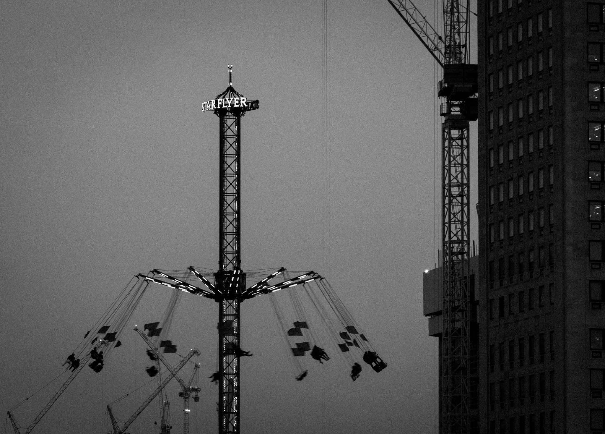 Canon EF 70-300mm F4-5.6 IS USM sample photo. Star flyer photography
