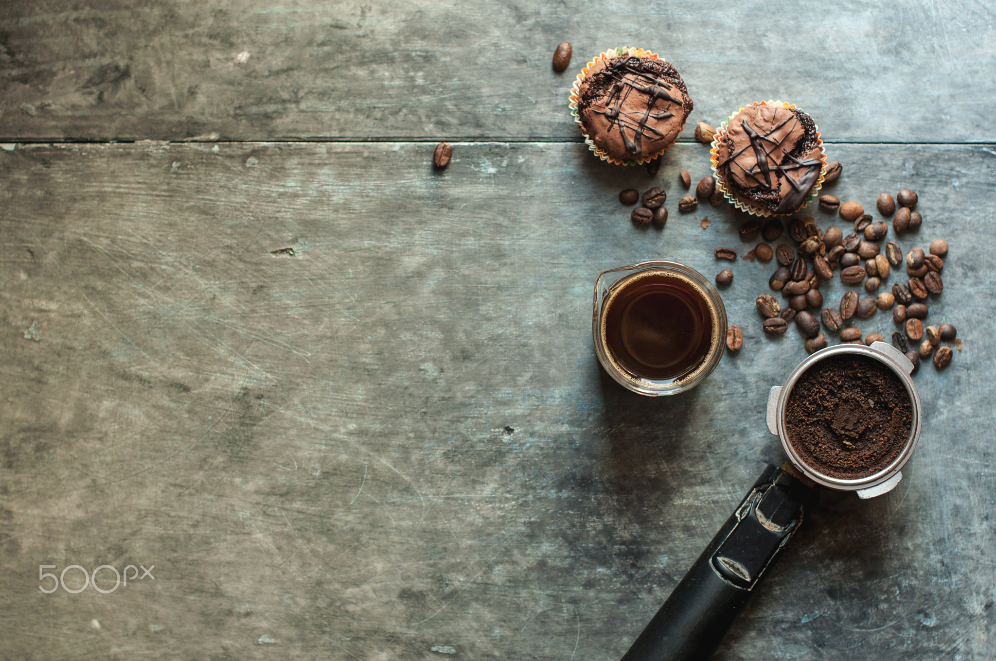 Coffee and Chocolate Cupcakes