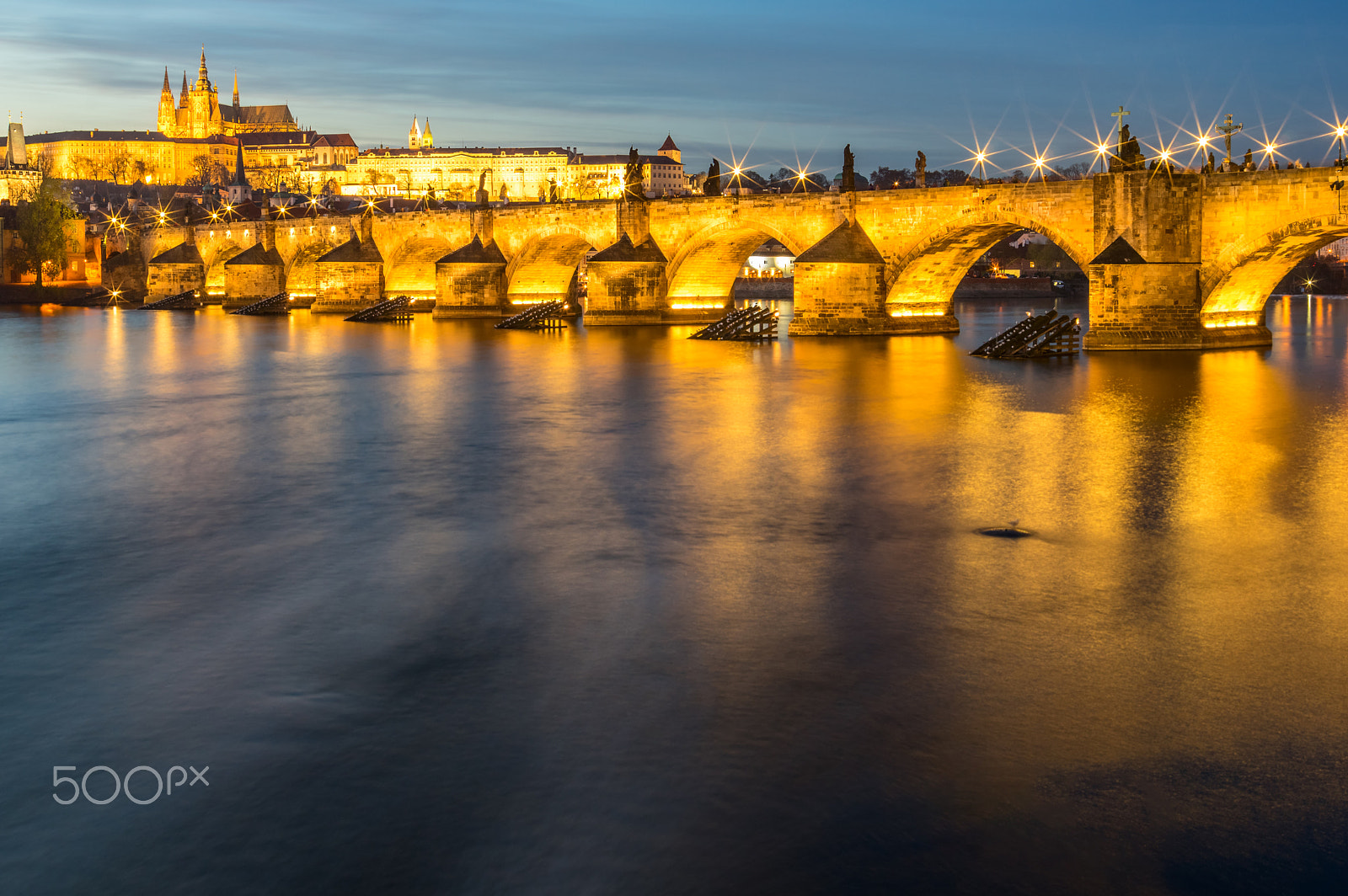 Pentax K-3 sample photo. View of the charles bridge photography