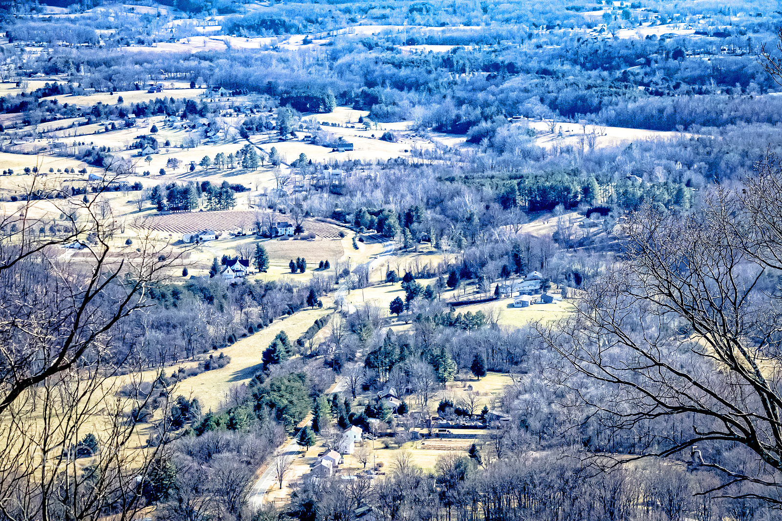 Canon EF 70-200mm F2.8L IS USM sample photo. West virginia valley landscape 5032t photography