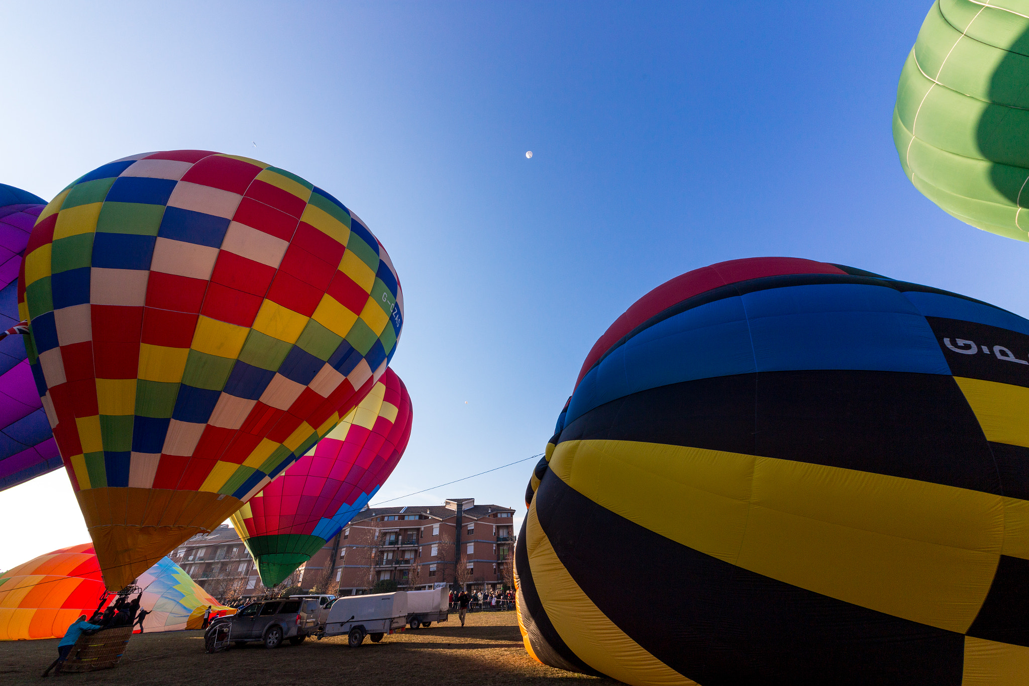 Canon EOS 6D + Sigma 12-24mm F4.5-5.6 II DG HSM sample photo. Caccia alla volpe - raduno aerostatico dell'epifania 2017 photography